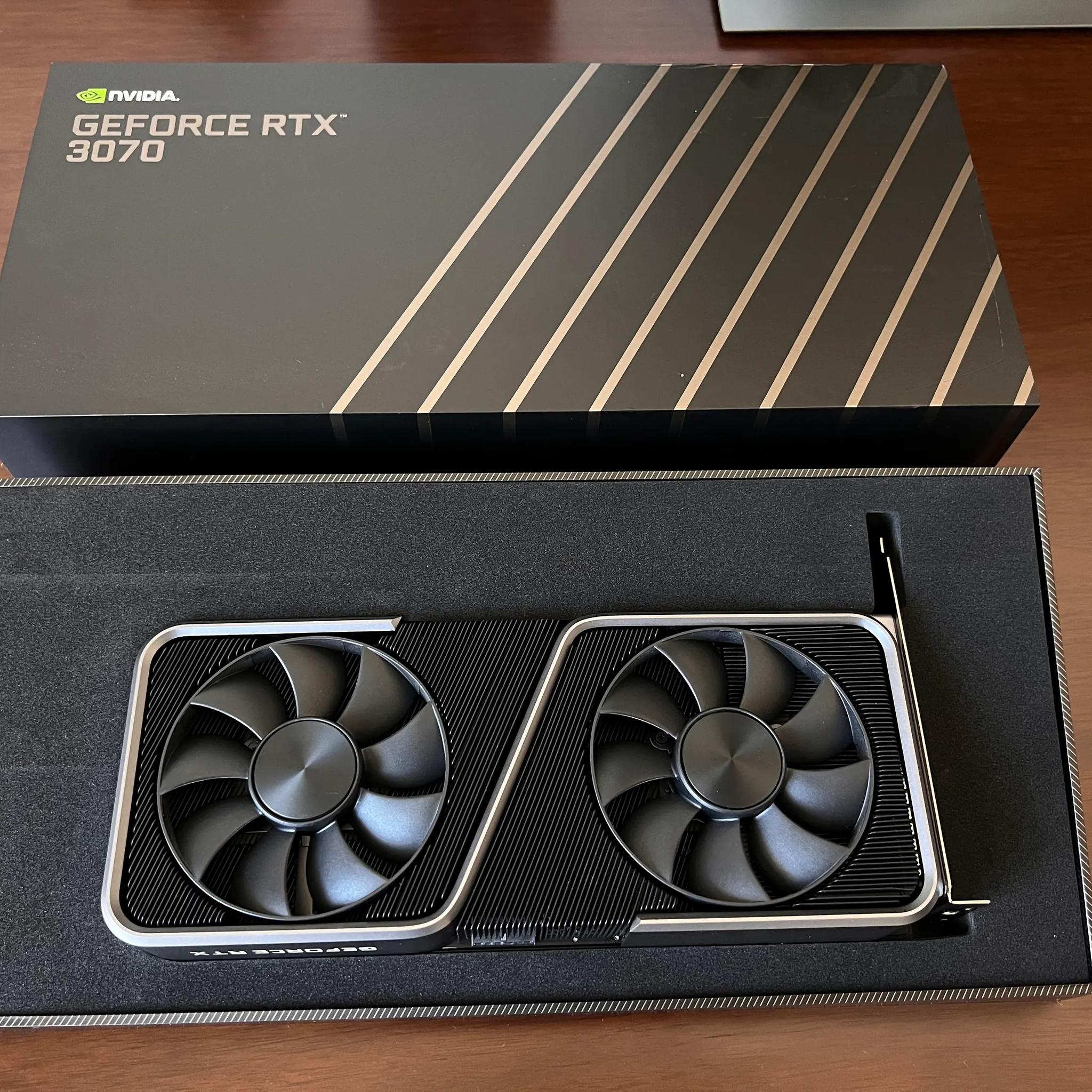 NVIDIA GeForce RTX 3070 FE GPU