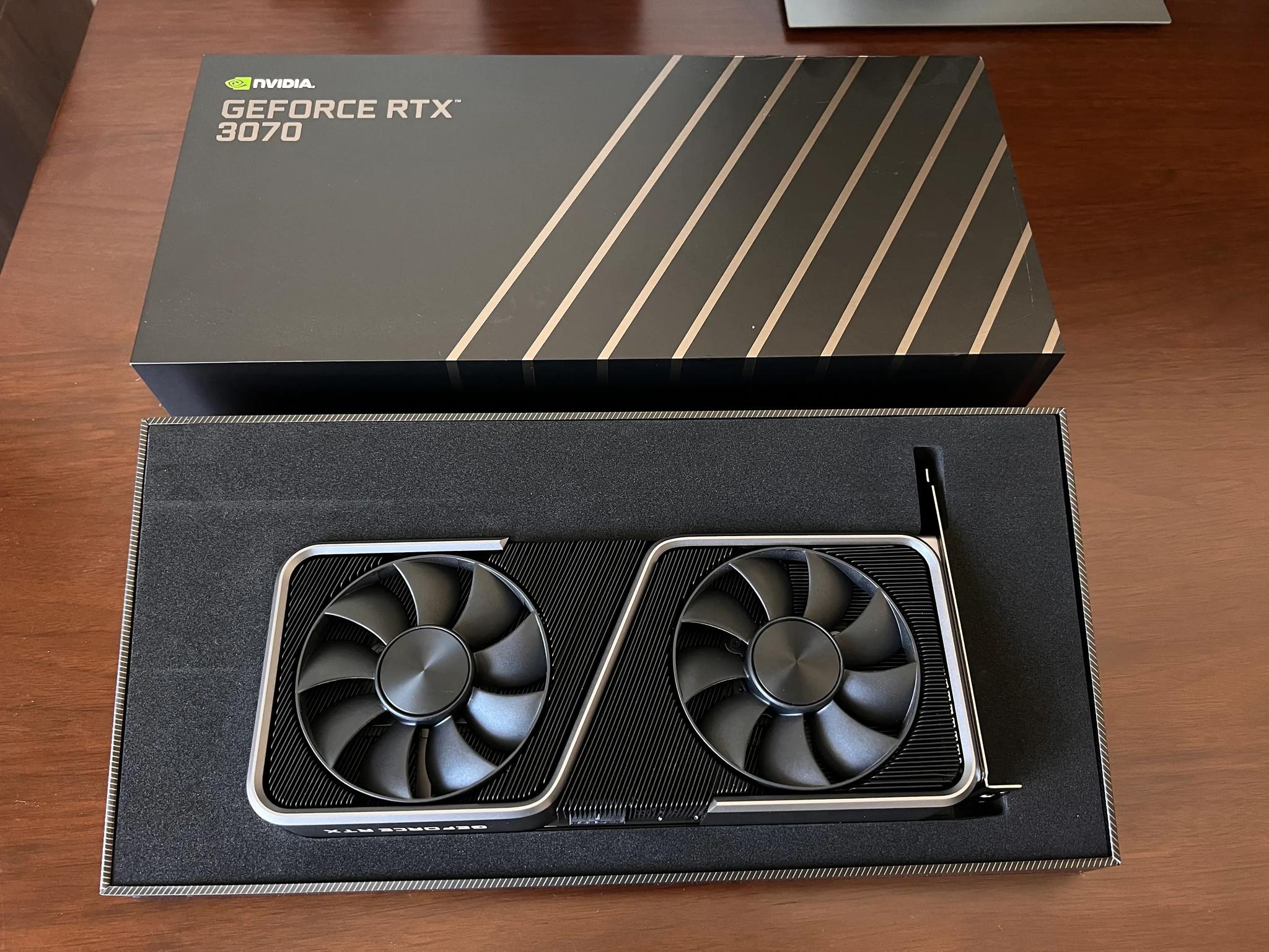 NVIDIA GeForce RTX 3070 FE GPU