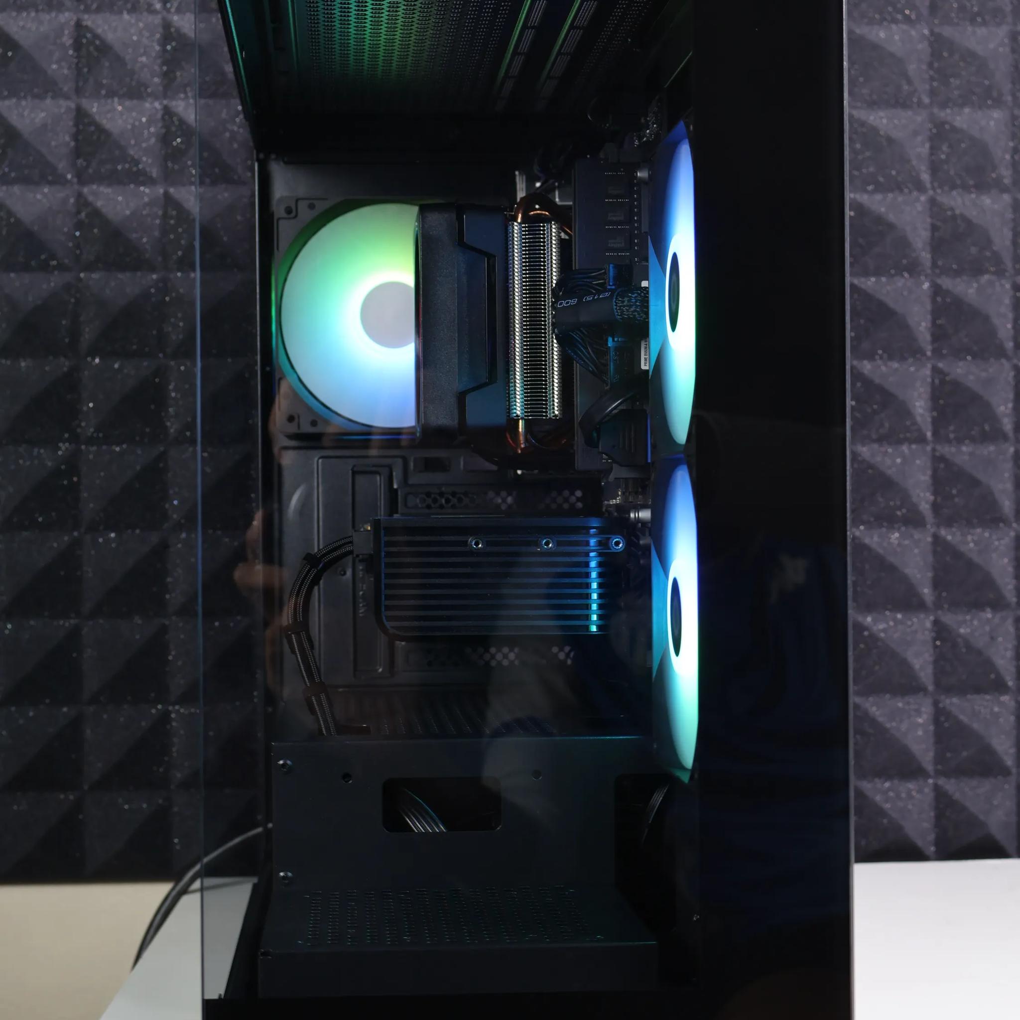 ⚫ Ryzen 5 5500/RTX 5060 8 GB Gaming/Streaming PC ⚫