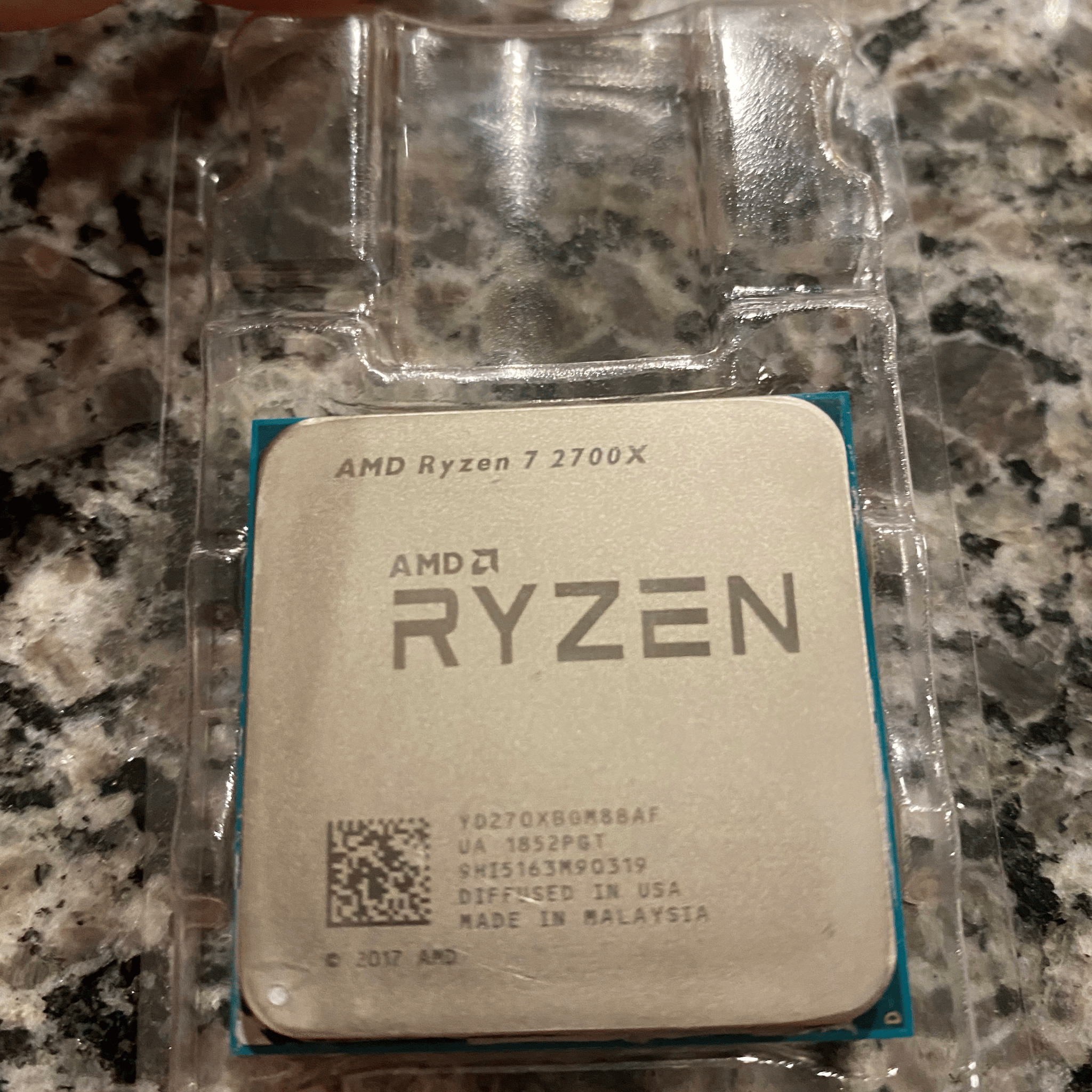 Ryzen 7 2700x, loose no box