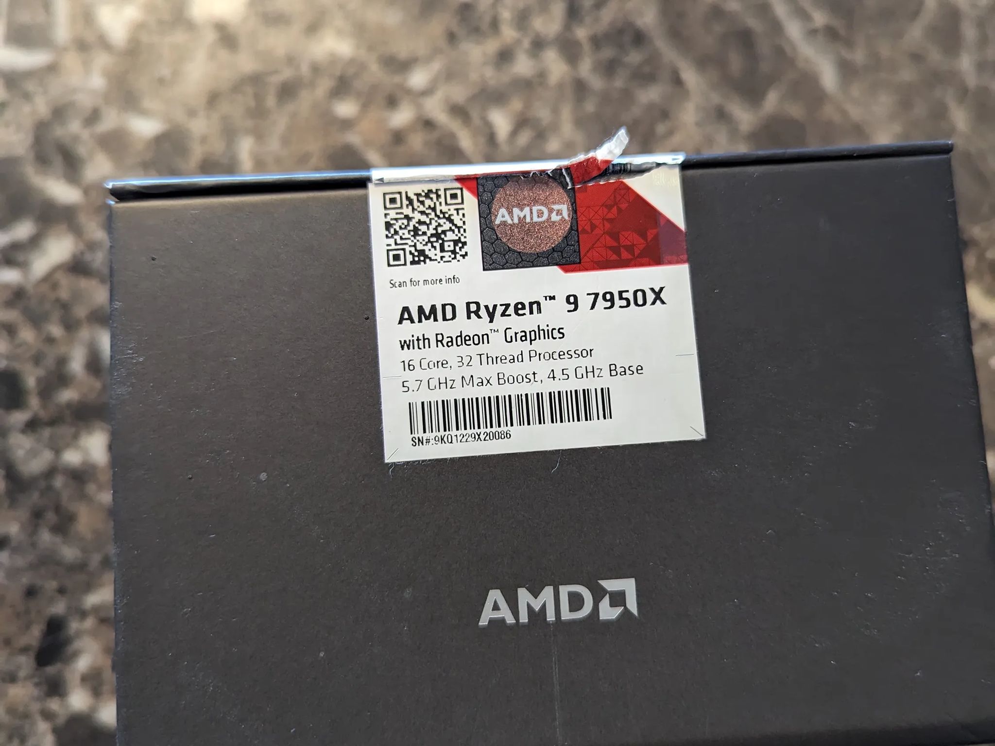 Open Box AMD Ryzen 9  7950x