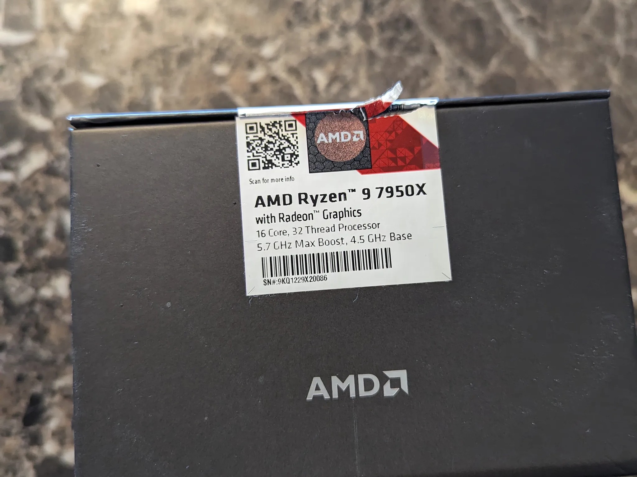 Open Box AMD Ryzen 9  7950x