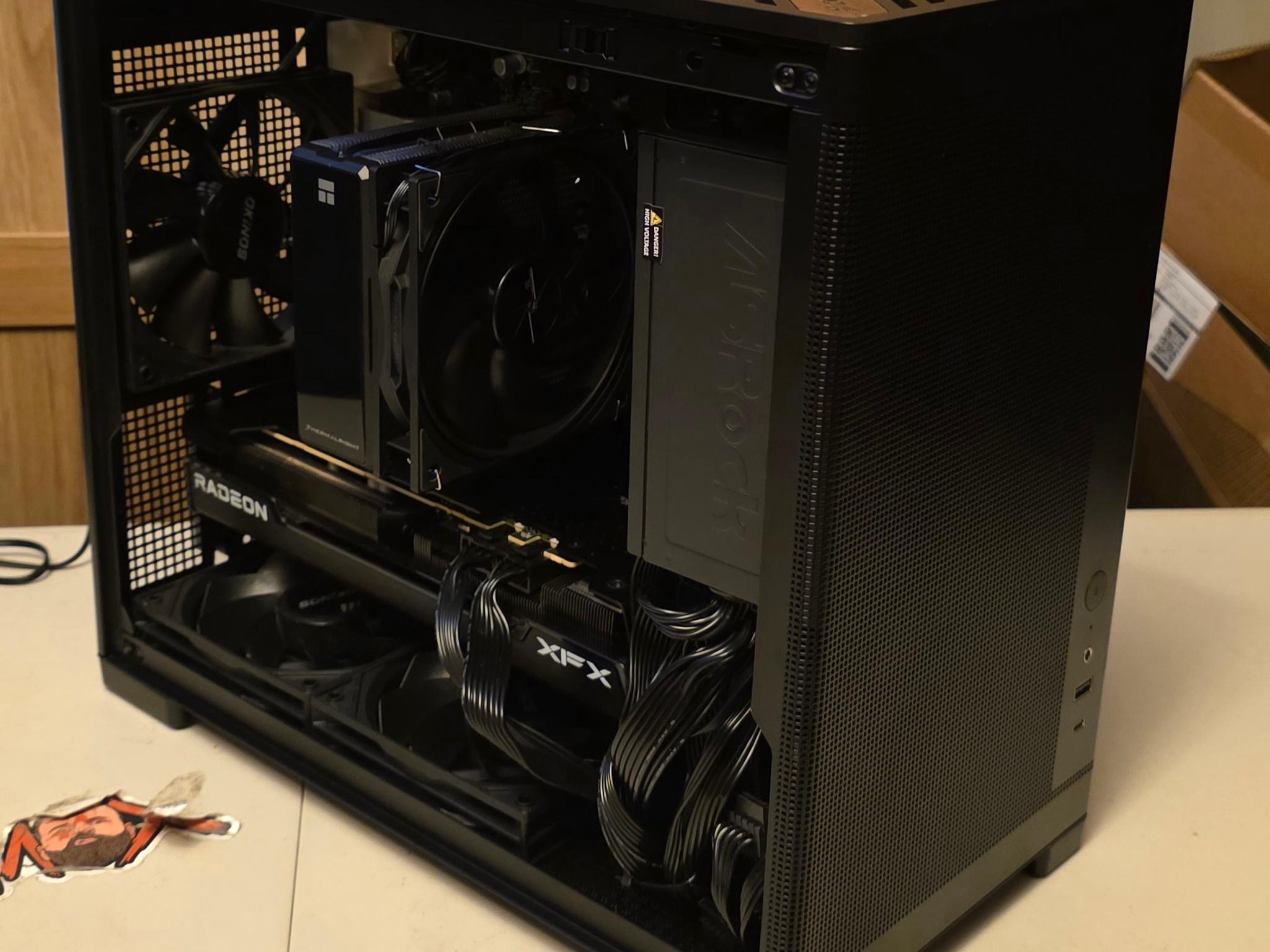 BLACKOUT 1440p, Ryzen 7 5700X3D,RX 7600 XT 16g, 32g RAM, 1TB NVMe, Windows 11, Drivers Installed