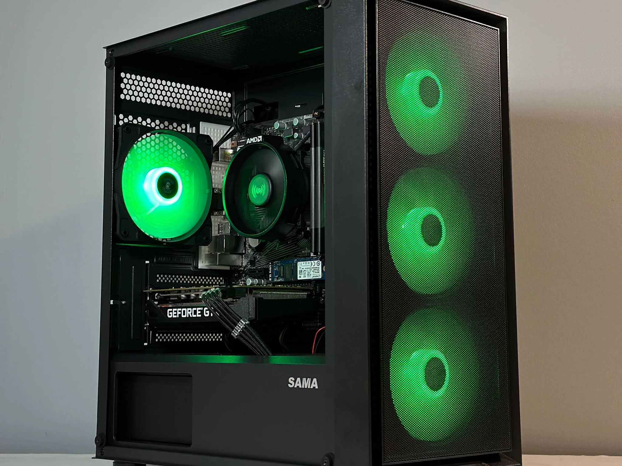 ⬛️FAST 6 CORE GAMING PC⬛️| GTX 1660 Super, Ryzen 5 5500, 16GB Ram, 1.25TB, WIFI, Fortnite