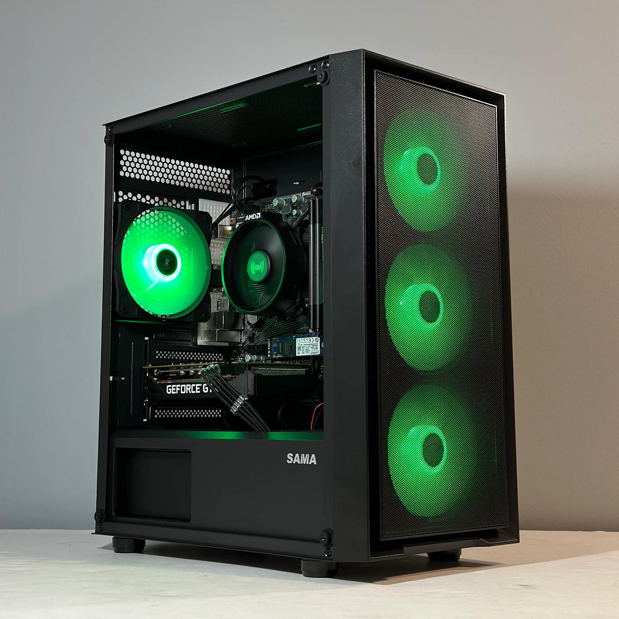 ⬛️FAST 6 CORE GAMING PC⬛️| GTX 1660 Super, Ryzen 5 5500, 16GB Ram, 1.25TB, WIFI, Fortnite