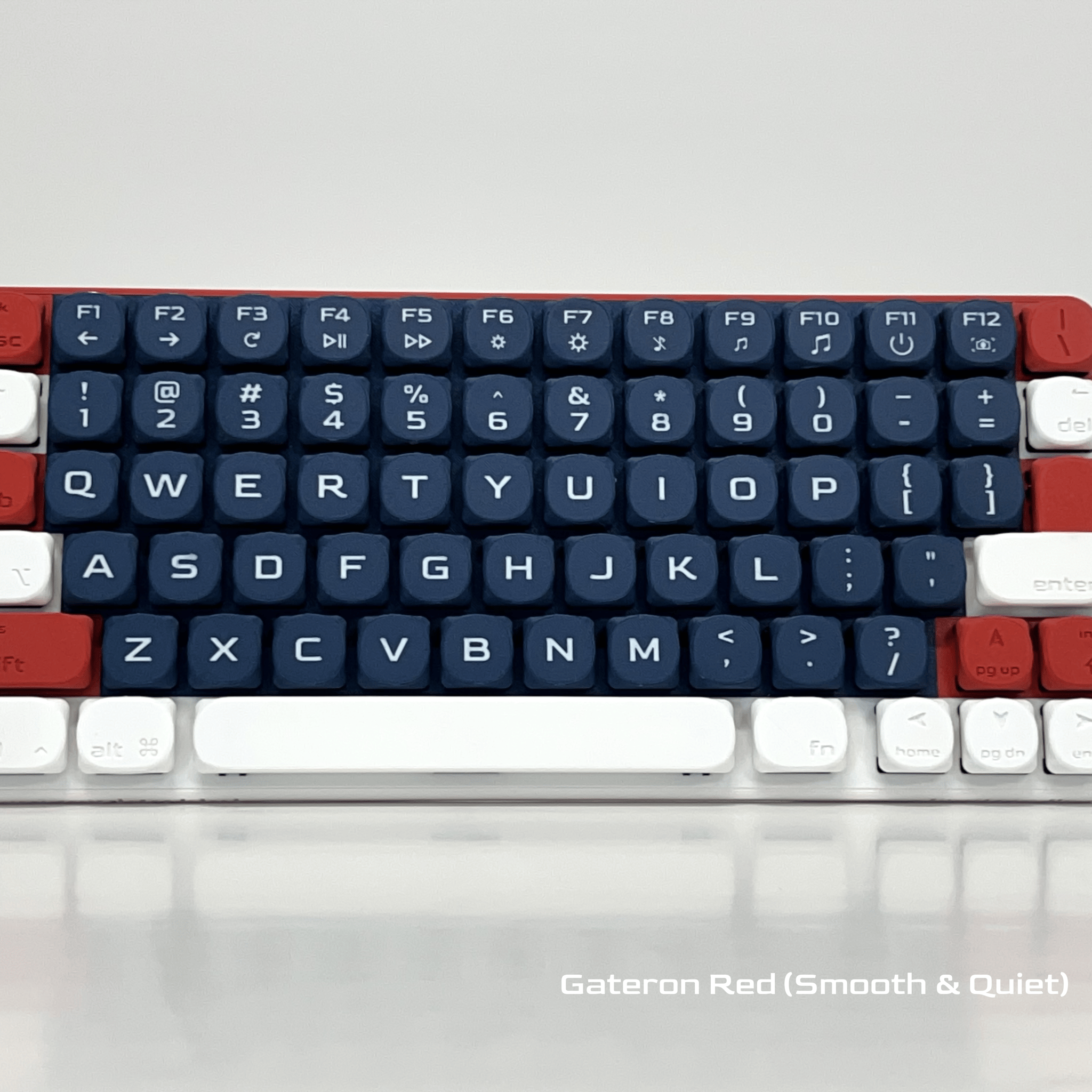Low Profile 74-key Wired Mechanical Keyboard • Hot Swappable, Hand Assembled, Gaming, Travel, USB-C