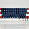 Low Profile 74-key Wired Mechanical Keyboard • Hot Swappable, Hand Assembled, Gaming, Travel, USB-C