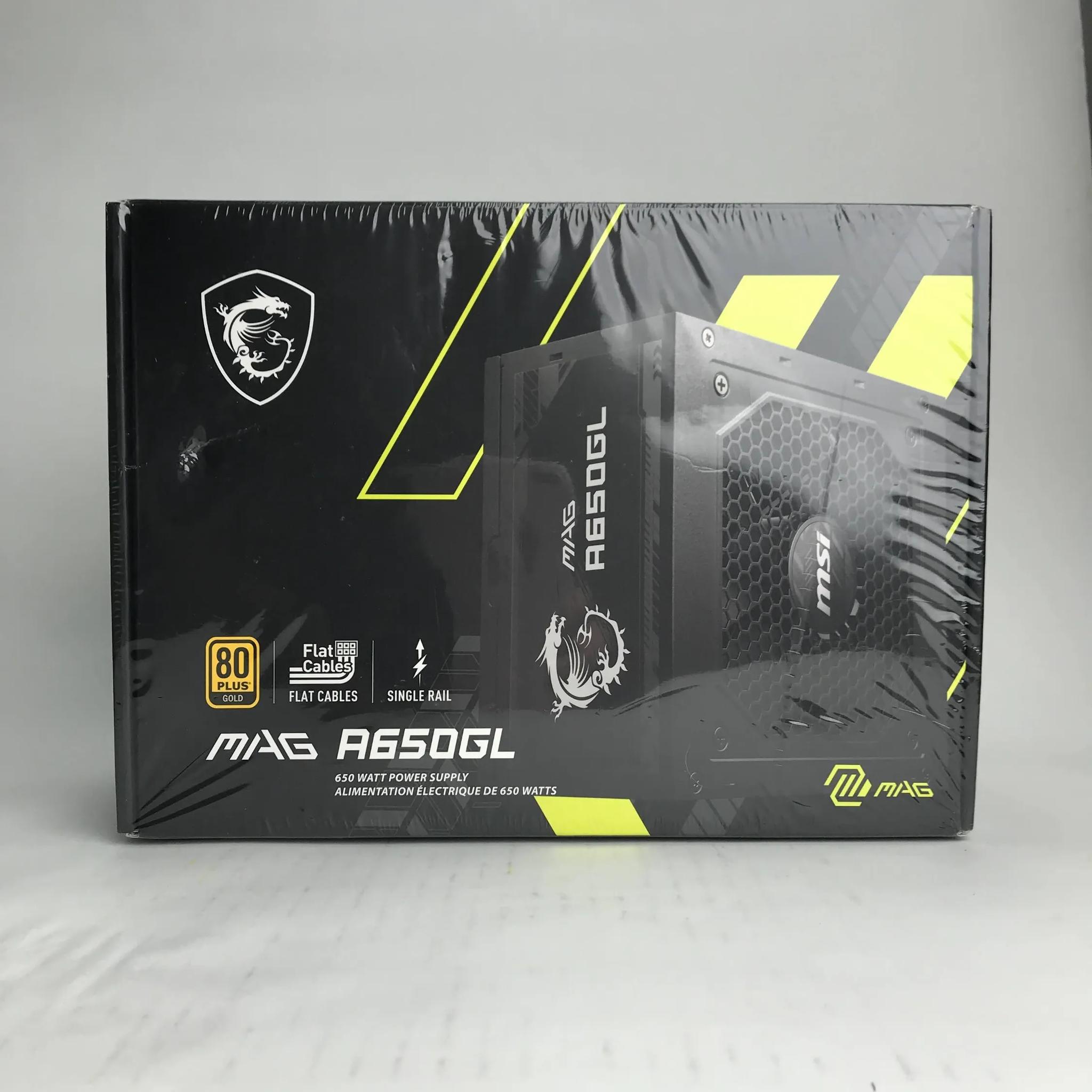 MSI 650W MAG A650GL 80+ Gold ATX Fully-Modular Power Supply PSU