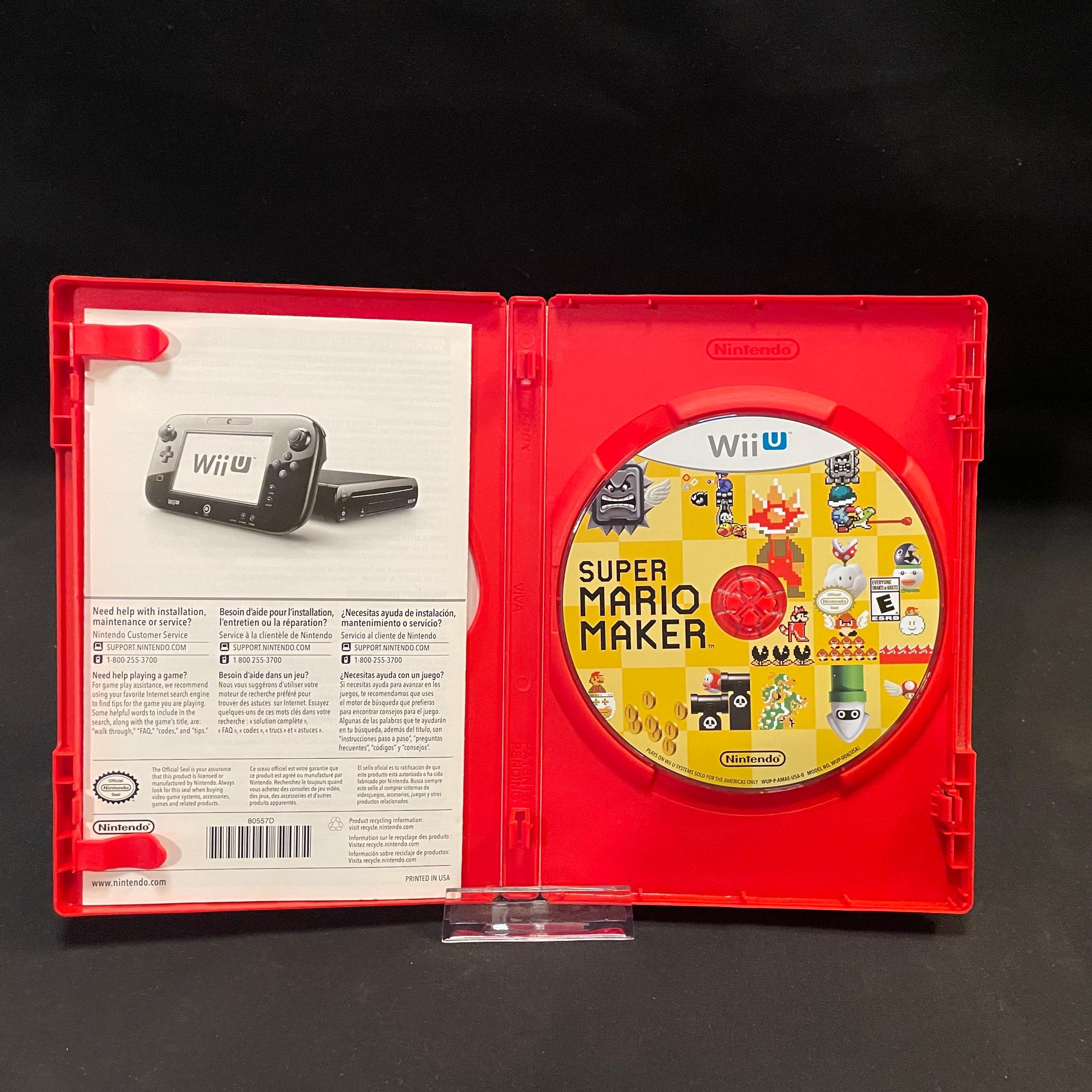 Super Mario Maker Wii U
