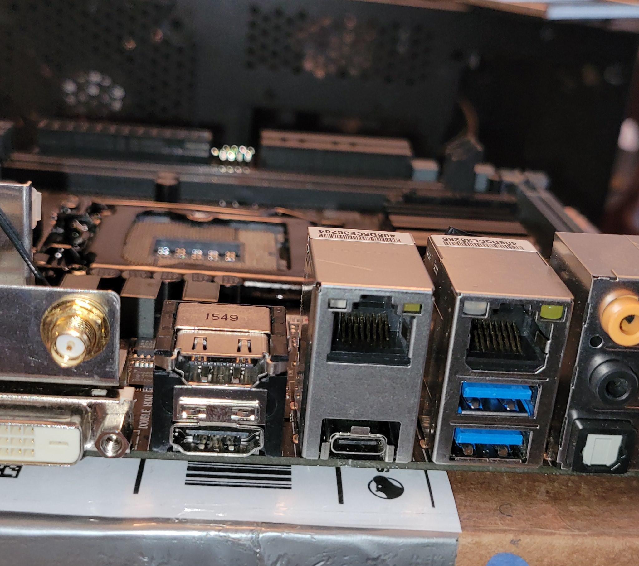 Gigabyte z170n-wifi - includes wifi card installed and I/O shield - does not include antennas