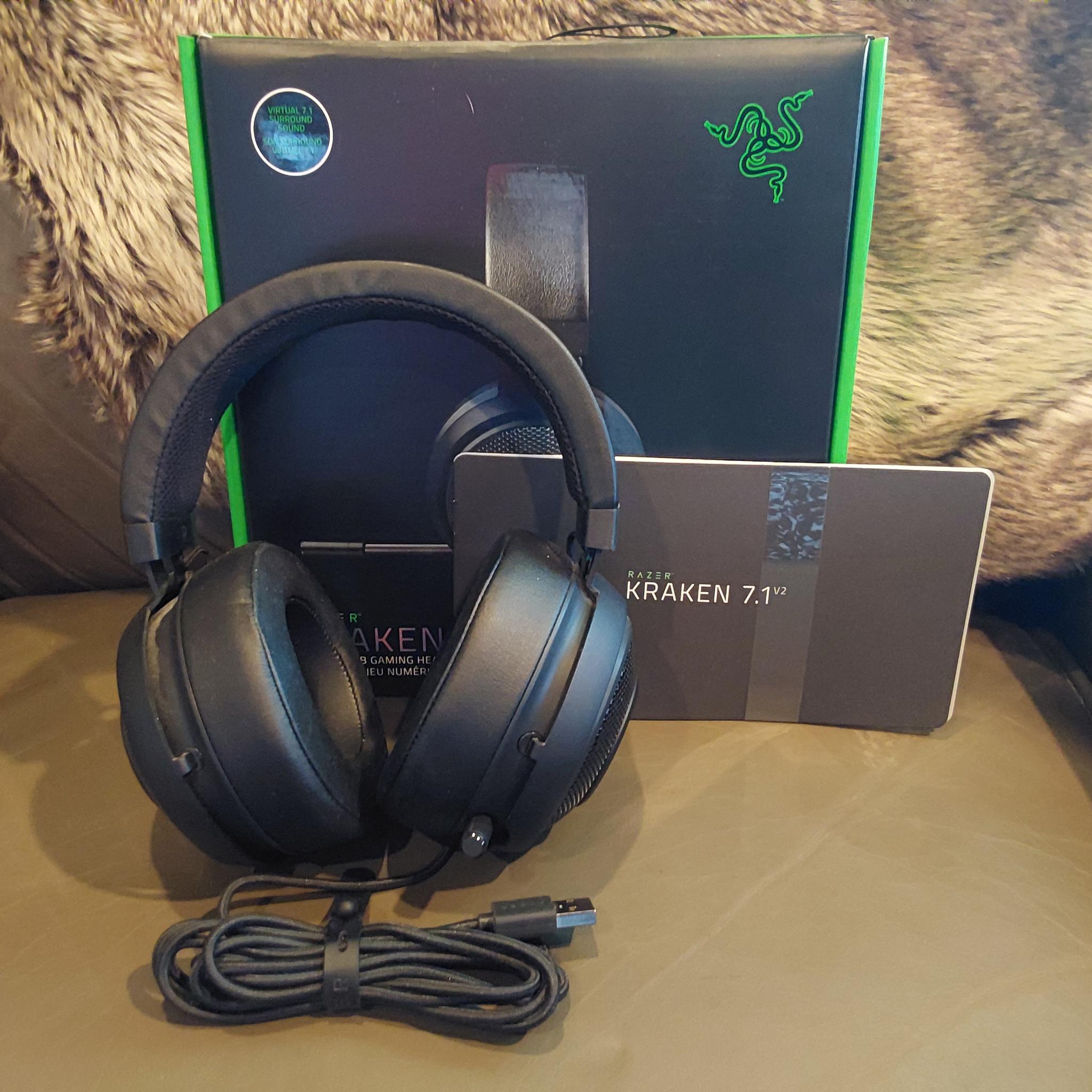 RAZER KRAKEN 7.1 v2 USB RGB GAMING HEADSET