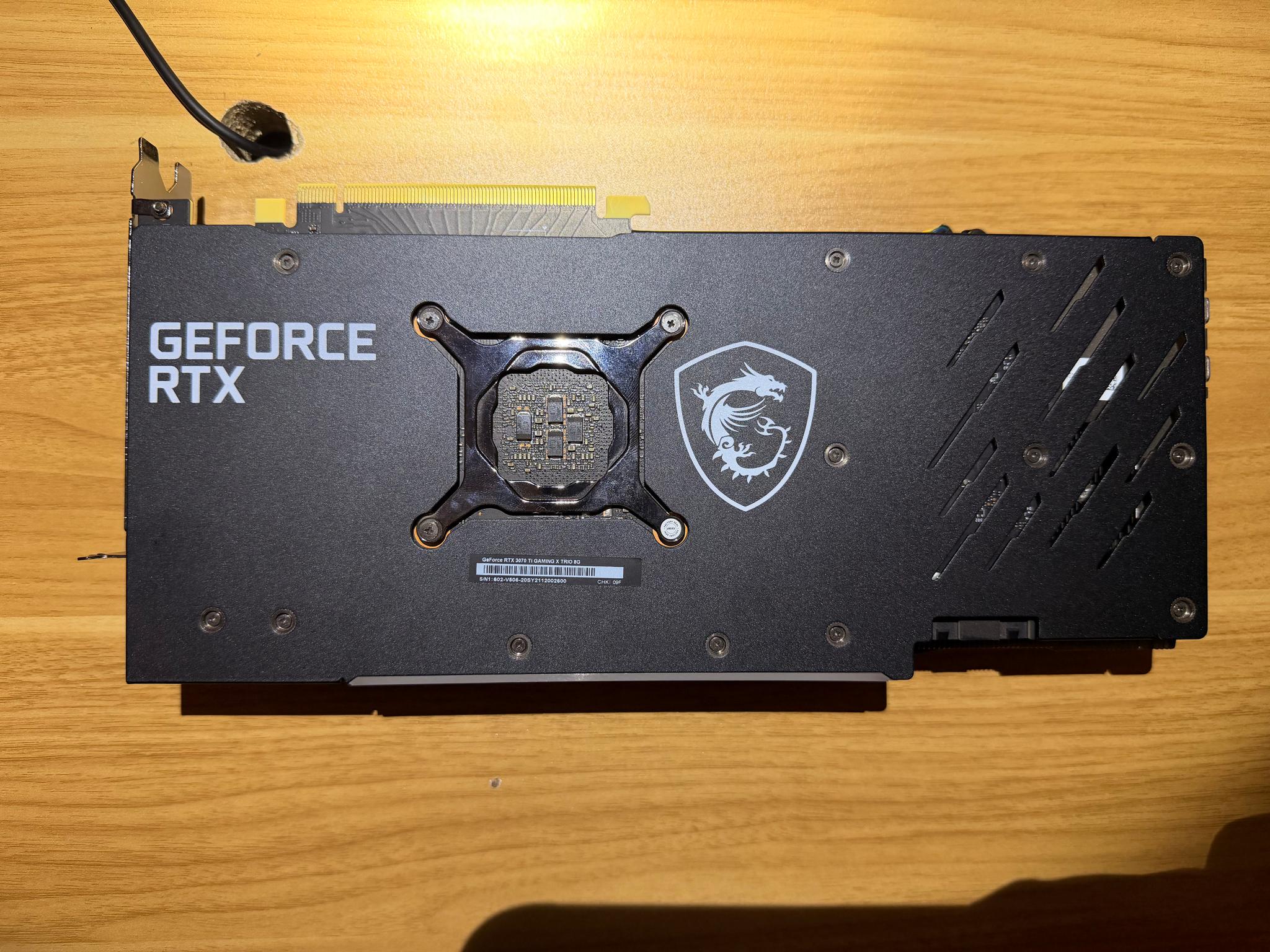 MSI GAMING X TRIO GeForce RTX 3070 Ti