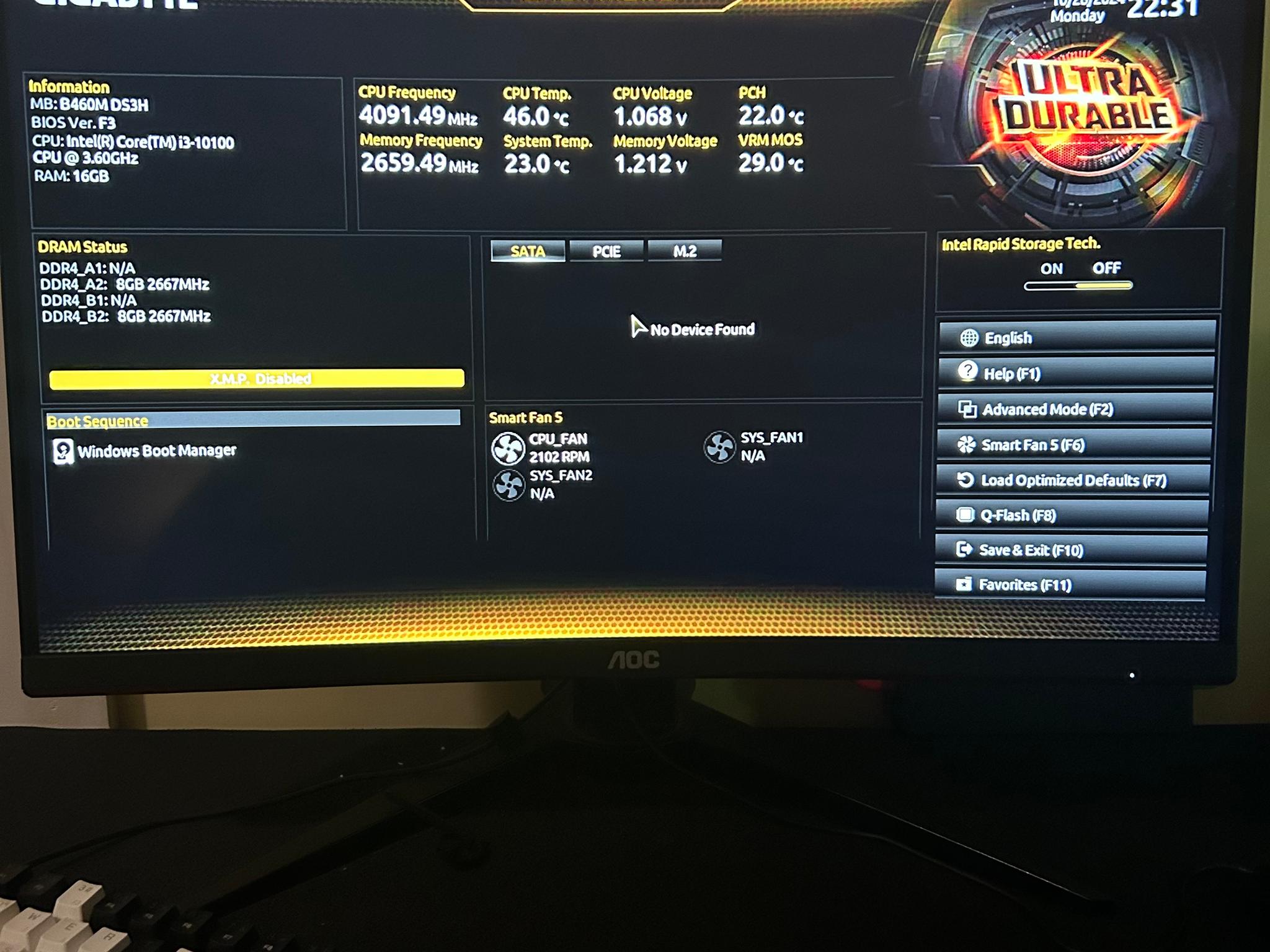 On Sale Gaming Pc, i3 10100, XFX RX 5500 XT