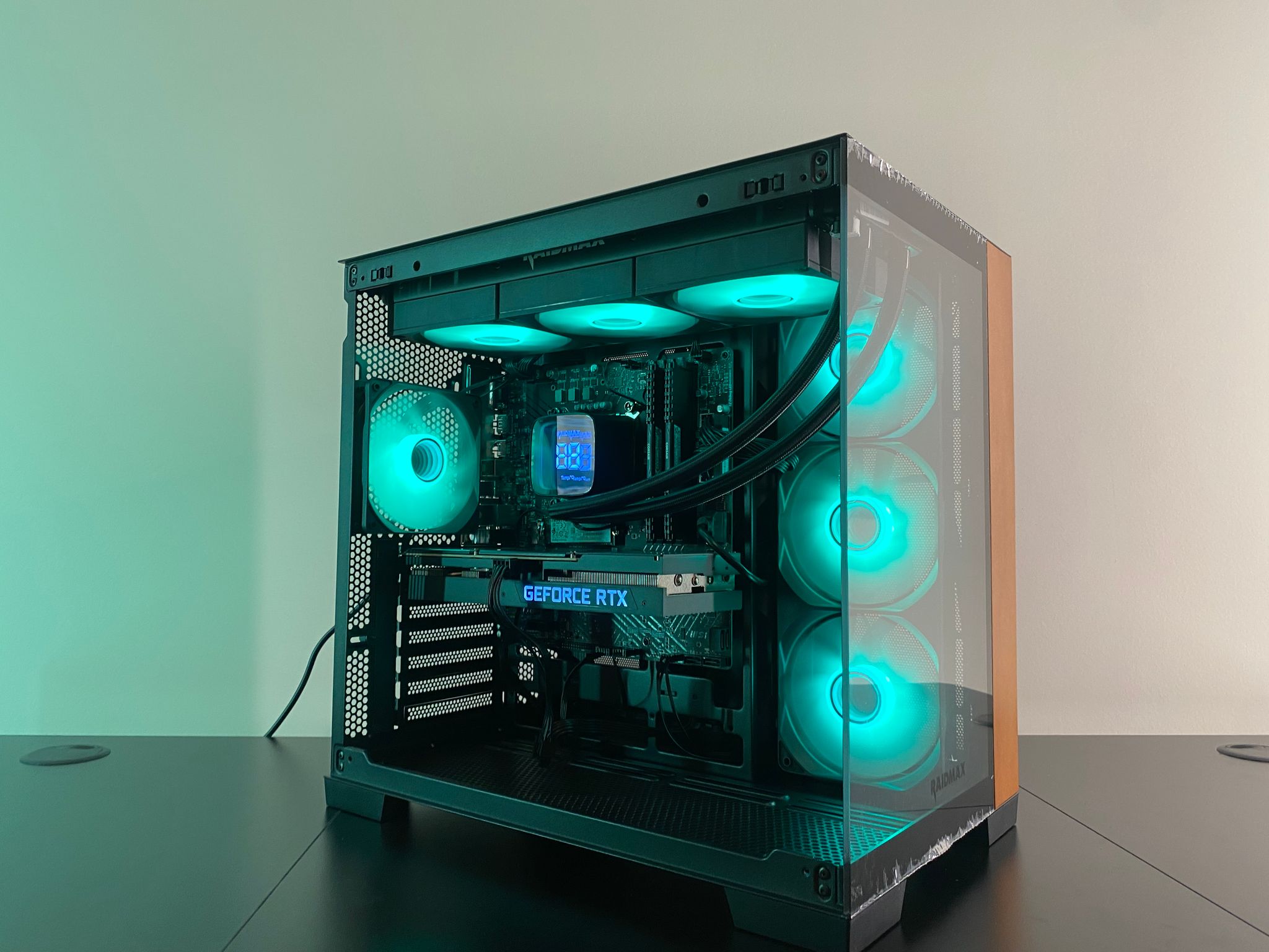 Black RGB Gaming PC | RTX 3070 8GB | Intel Core i7-12700 | 32GB DDR4 | 1TB NVMe SSD | 360mm Liquid C