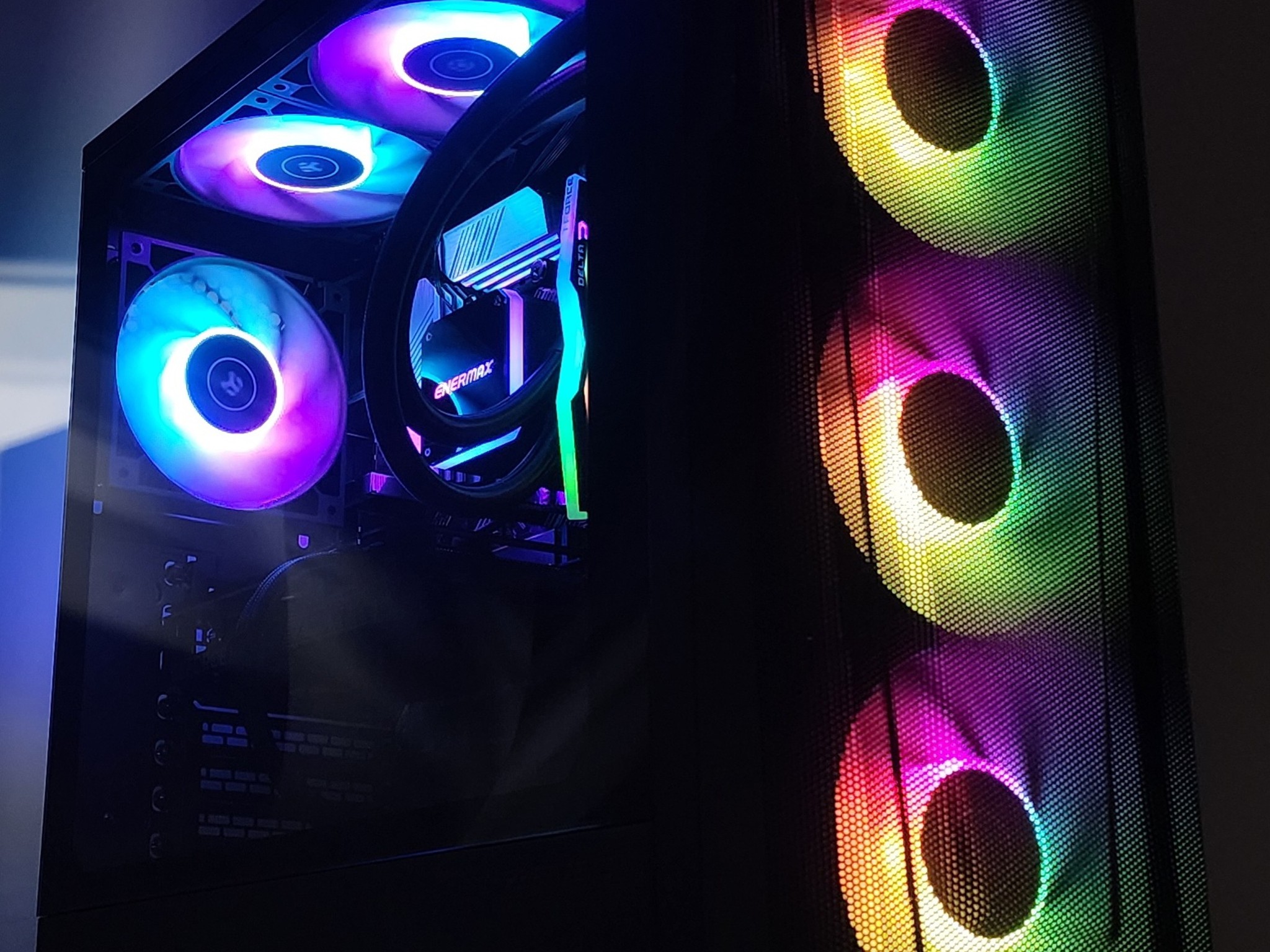 Gaming PC Ryzen 7 5700X 32GB RAM 1TB SSD RTX 4060 8GB Windows 11 Computer