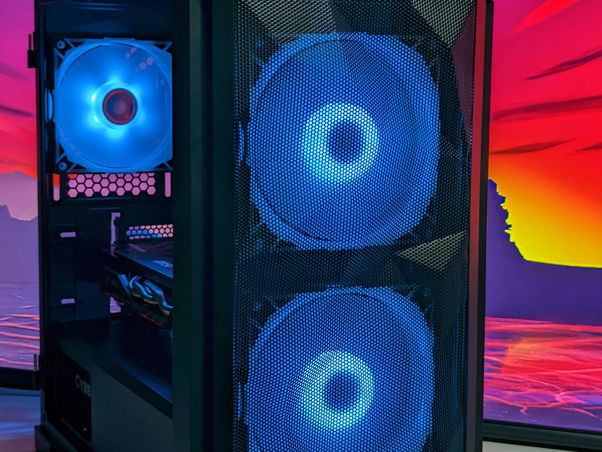🥷⚫Snake Eyes🥷⚫-Gaming PC-AMD RX 580 4GB-AMD Ryzen 5 2600-16GB DDR4 RAM-512GB NVME