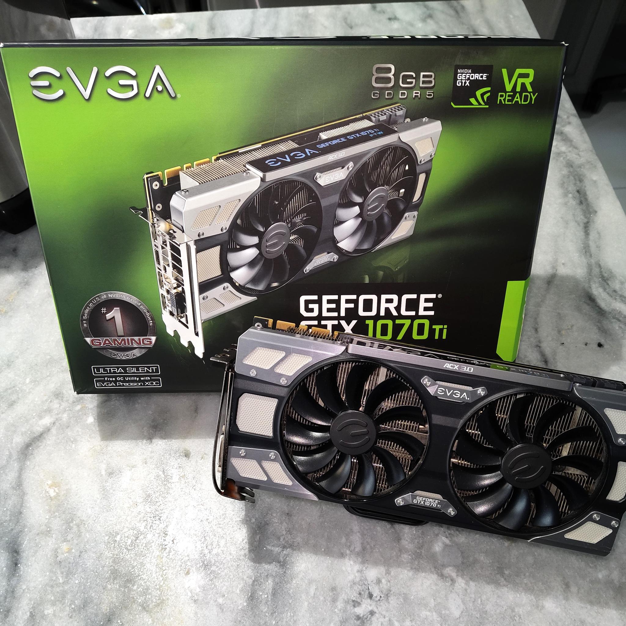 EVGA Grforce GTX 1070Ti Ultra Silent