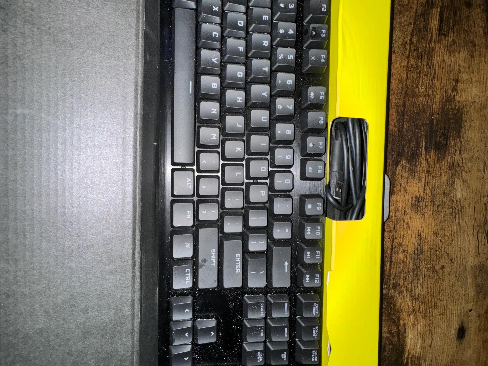 Corsair K60 RGB PRO Low Profile Mechanical Gaming Keyboard - Like New, Open Box