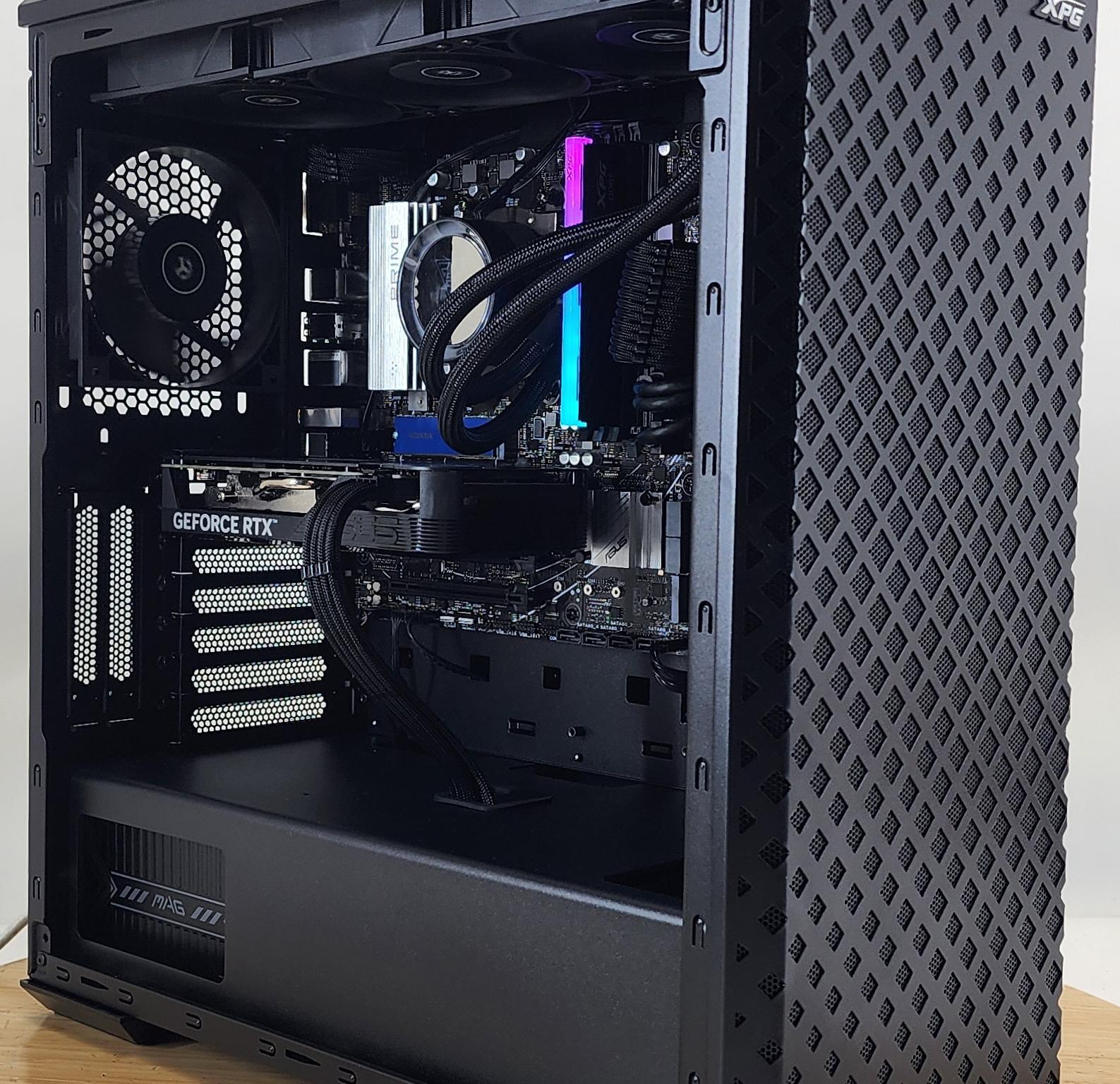 Gaming PC Ryzen 5 7600X 16GB RAM 512GB SSD RTX 4060 8GB Windows 11 Computer