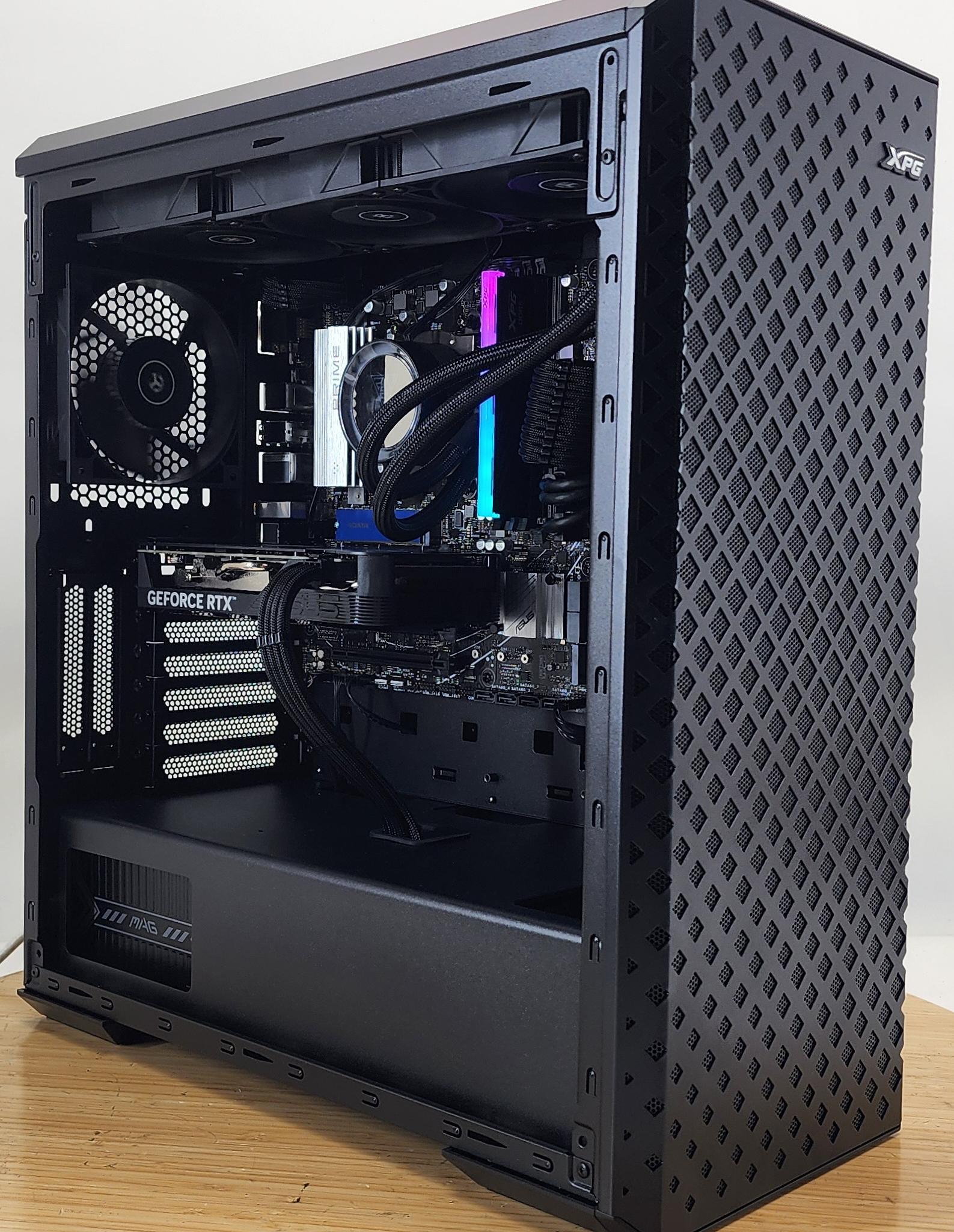 Gaming PC Ryzen 5 7600X 16GB RAM 512GB SSD RTX 4060 8GB Windows 11 Computer
