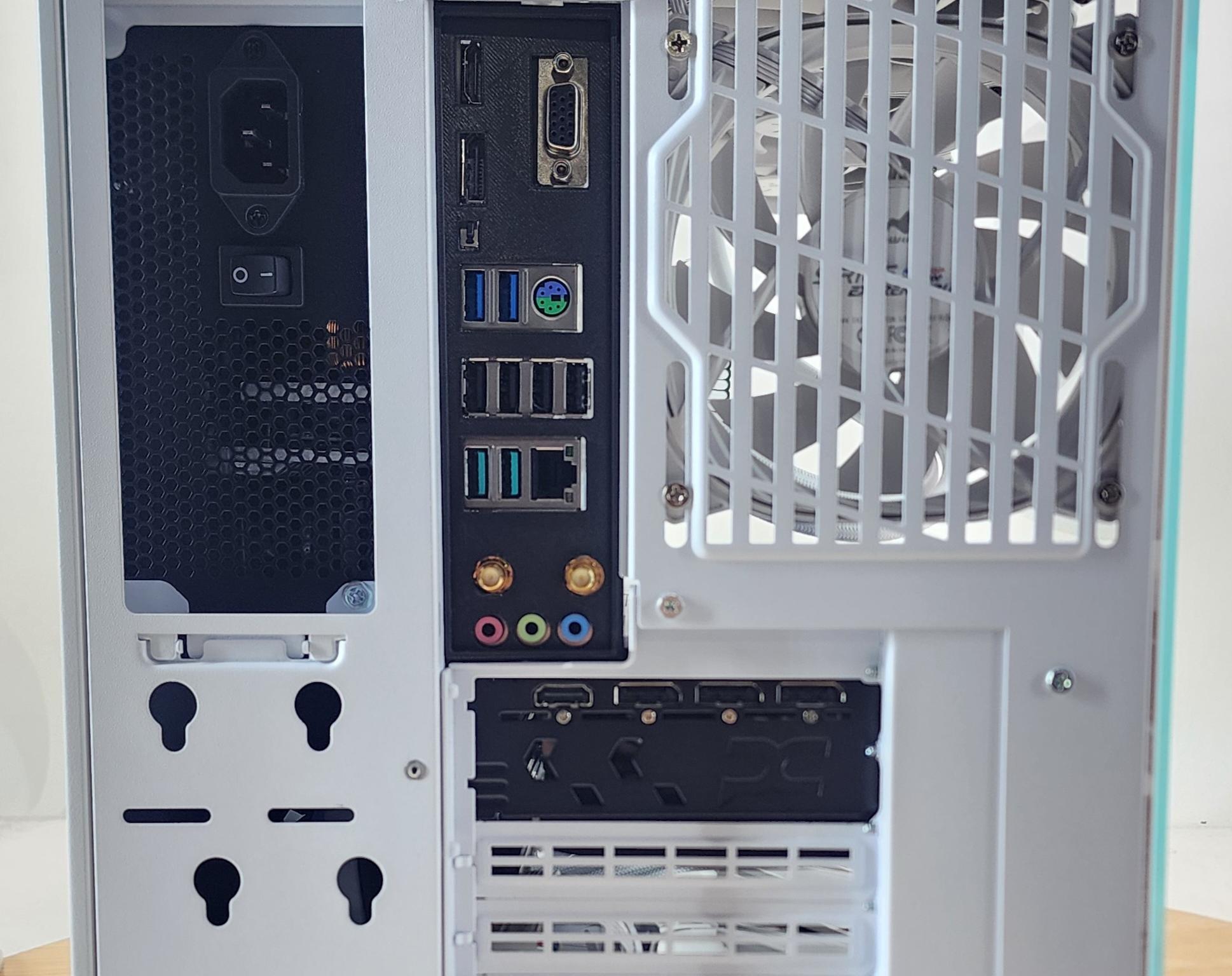 Gaming PC Ryzen 7 7700 32GB RAM 1TB SSD RX 9070 XT 16GB Windows 11 Computer