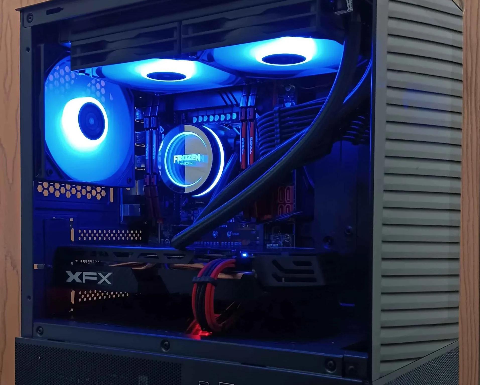 🟣GAMING PC🟣| RX 580 8GB |14-Core INTEL XEON | 16GB DDR4 RAM | 2.25TB Storage| WINDOWS 10