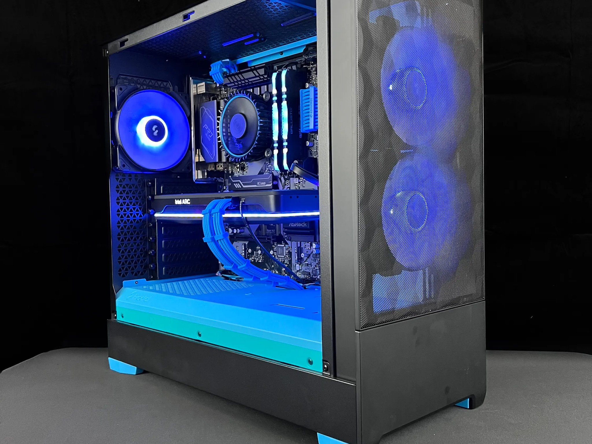 Intel Blue Mid-Range Gaming PC | i5-12400 | Arc LE A770