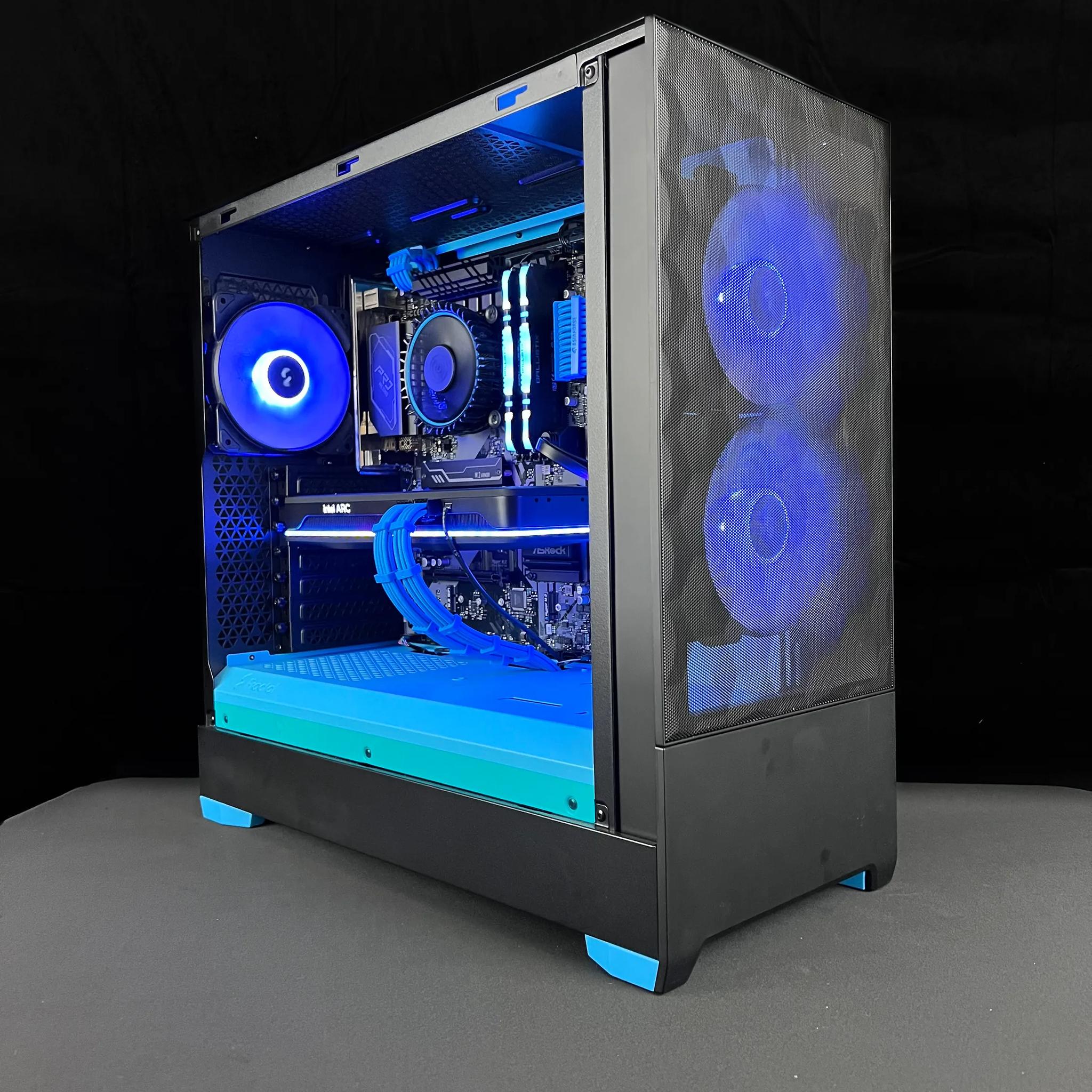 Intel Blue Mid-Range Gaming PC | i5-12400 | Arc LE A770