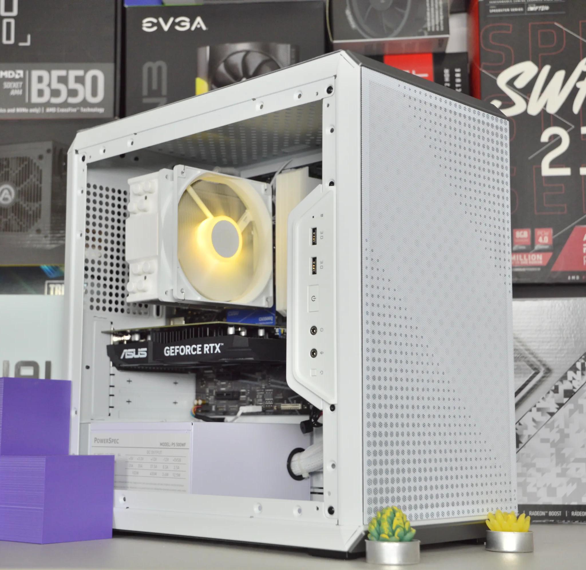 ⬜🟣| RTX 3050 6GB | INTEL i3-10100F | 16GB DDR4 RAM | 1TB NVME SSD | Royal Box |