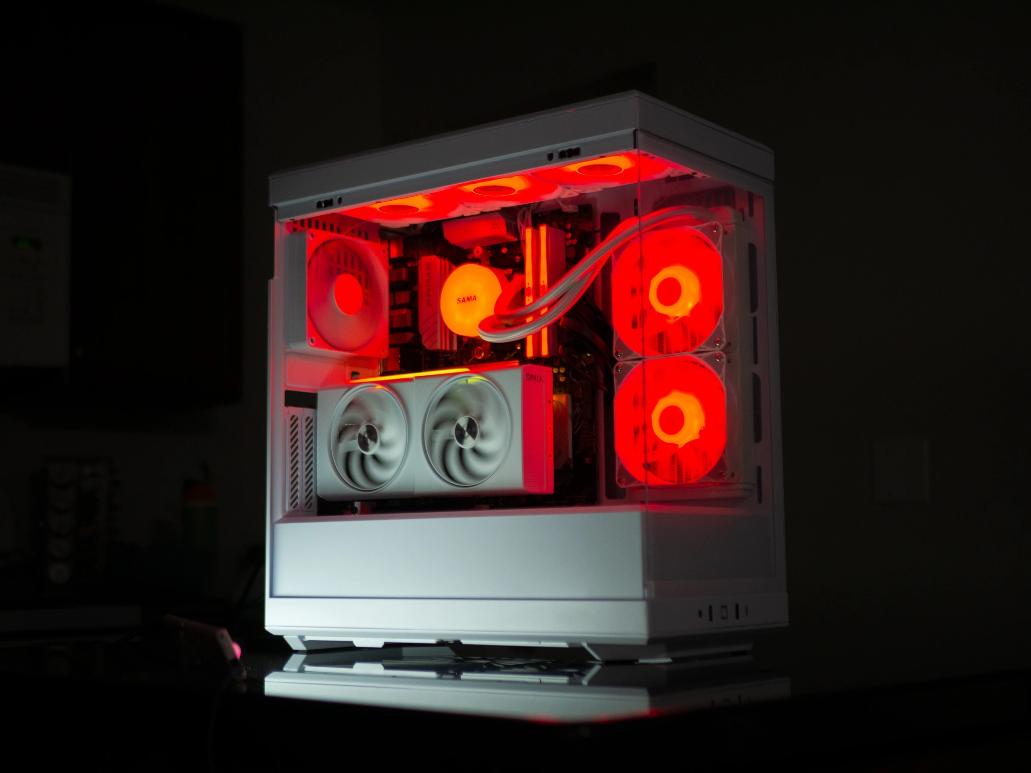 ARC B580 - AM5 Ryzen 7600x - 32gb DDR5 6000 - 1TB NVME - 240MM AIO - White Gaming PC