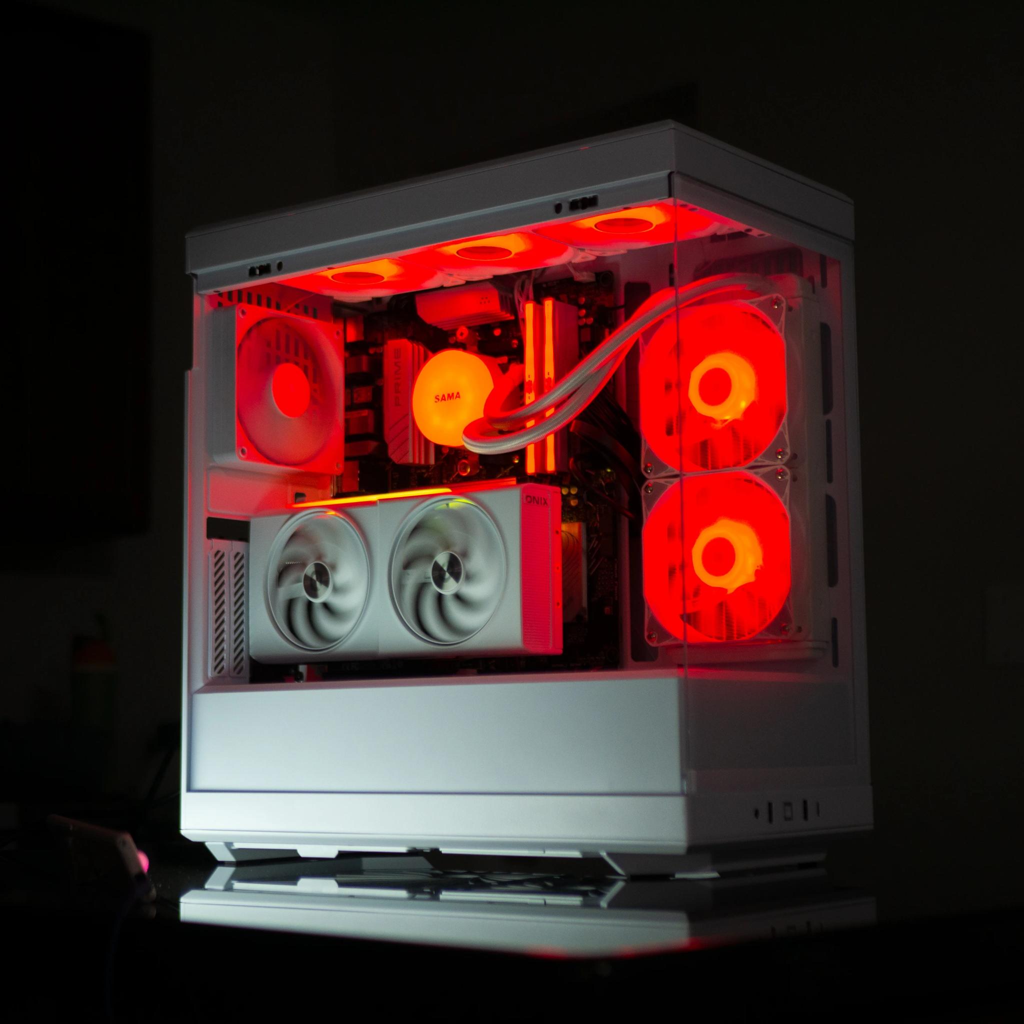 ARC B580 - AM5 Ryzen 7600x - 32gb DDR5 6000 - 1TB NVME - 240MM AIO - White Gaming PC
