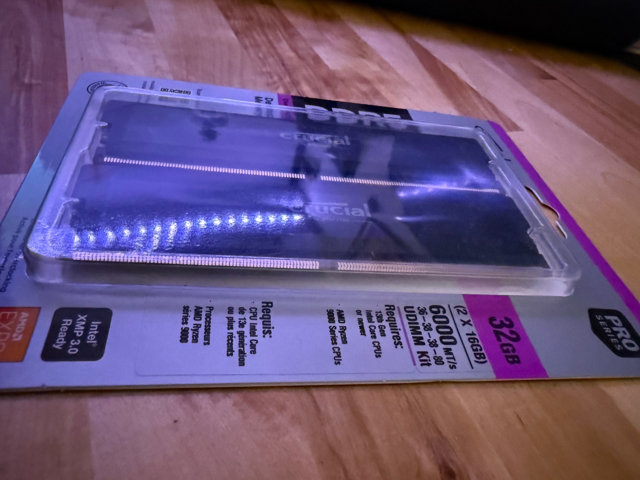 Crucial DDR5 PRO (2x16GB KIT) 60000 MT/s (CL36) Brand New in Package!