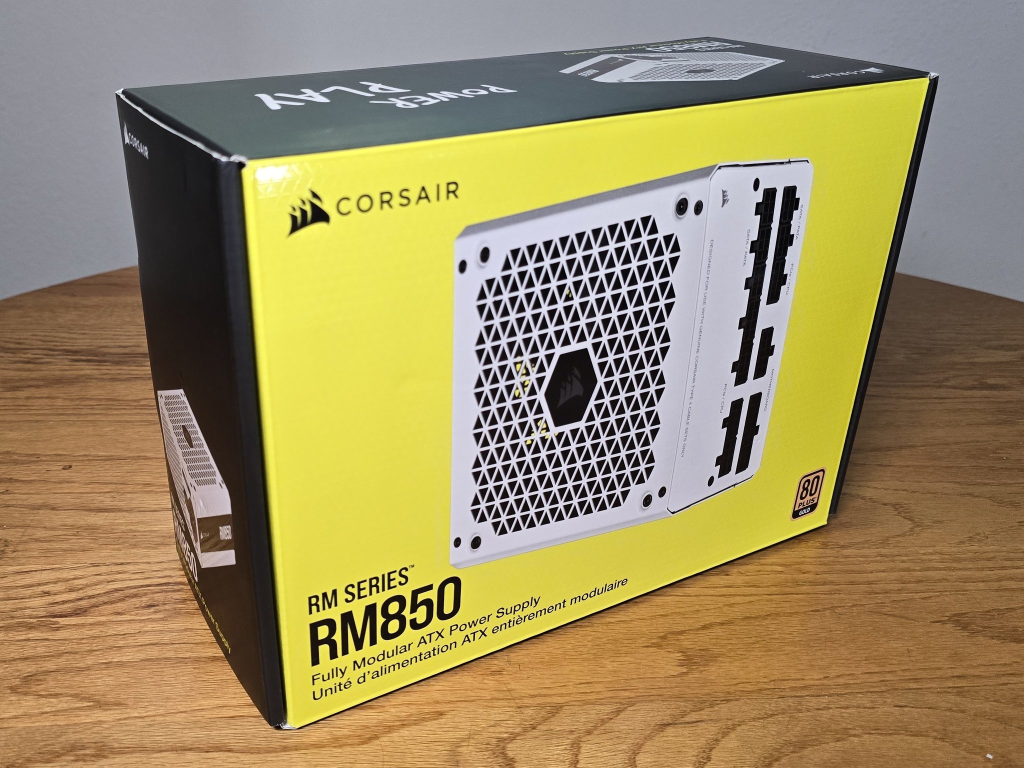 Corsair RM850 80 Plus Gold 850W Fully Modular Power Supply w/ Extra Cables !!
