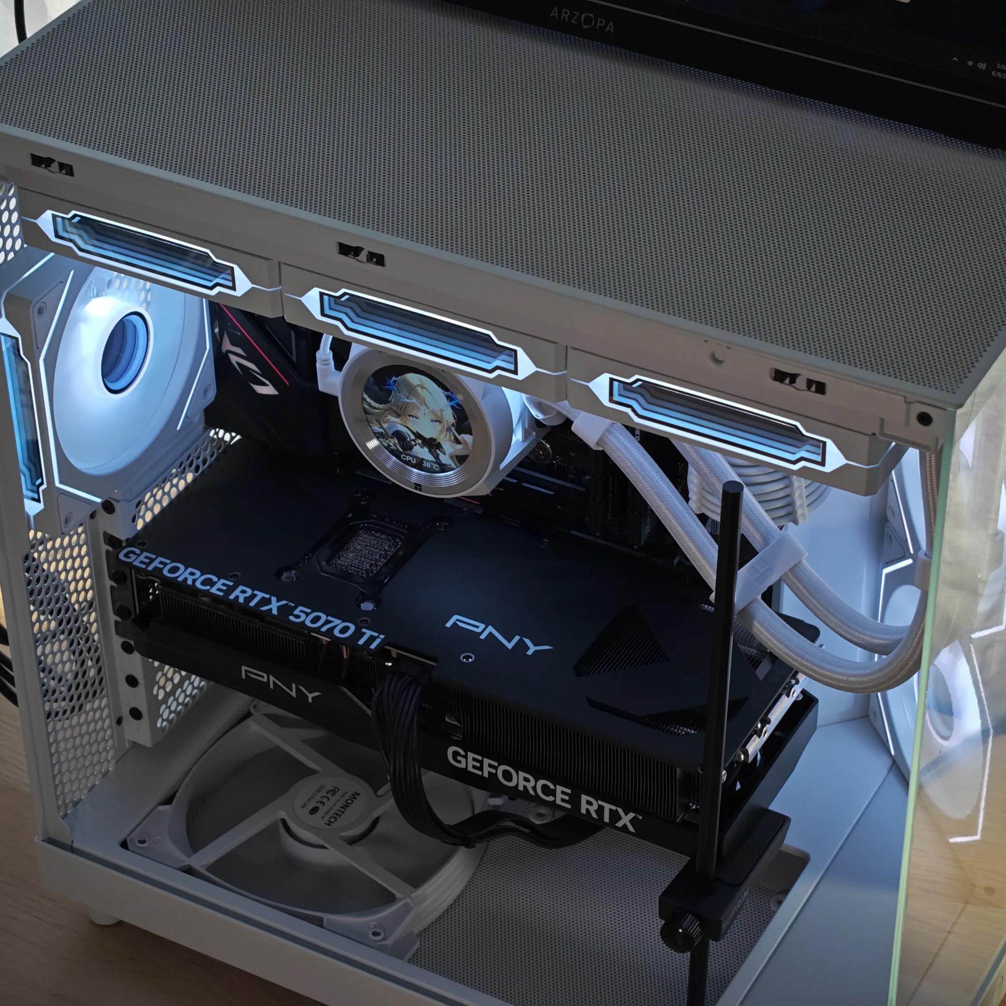 *SALE* RTX 5070 Ti 16GB, Ryzen 7 7800X3D, 1TB NVMe, 32GB DDR5, 2.1" LCD | 4K/1440P Custom Gaming PC