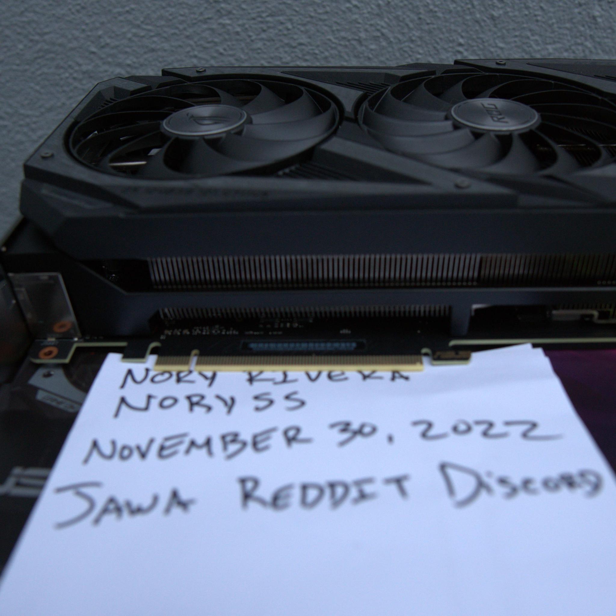 Asus Strix RTX 3090 OC NEw Open Box