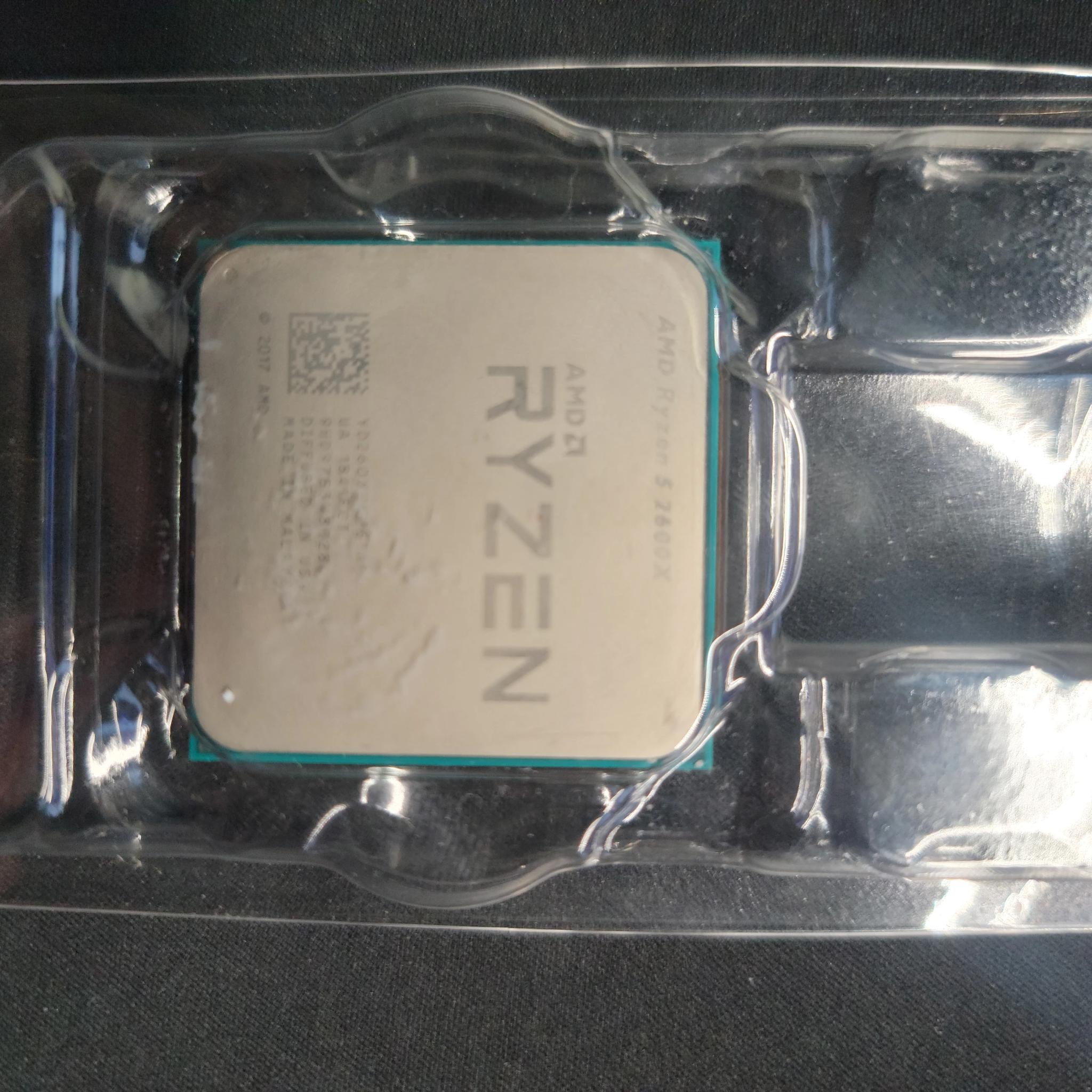 Ryzen 5 2600x AM4 CPU, 6-cores 12-threads, 4.2ghz