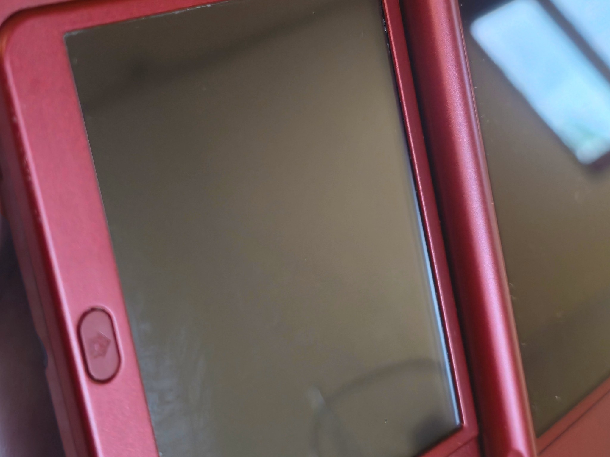 Nintendo "New" 3DS XL Red Launch Edition - 128GB SDCard - US Version - Excellent