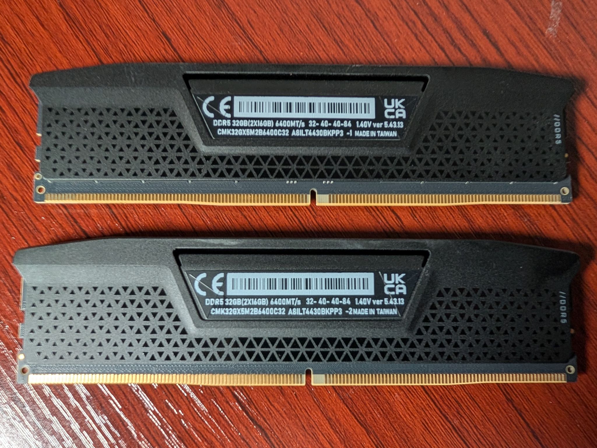 Corsair Vengeance 32GB (2x16GB) DDR5 6400