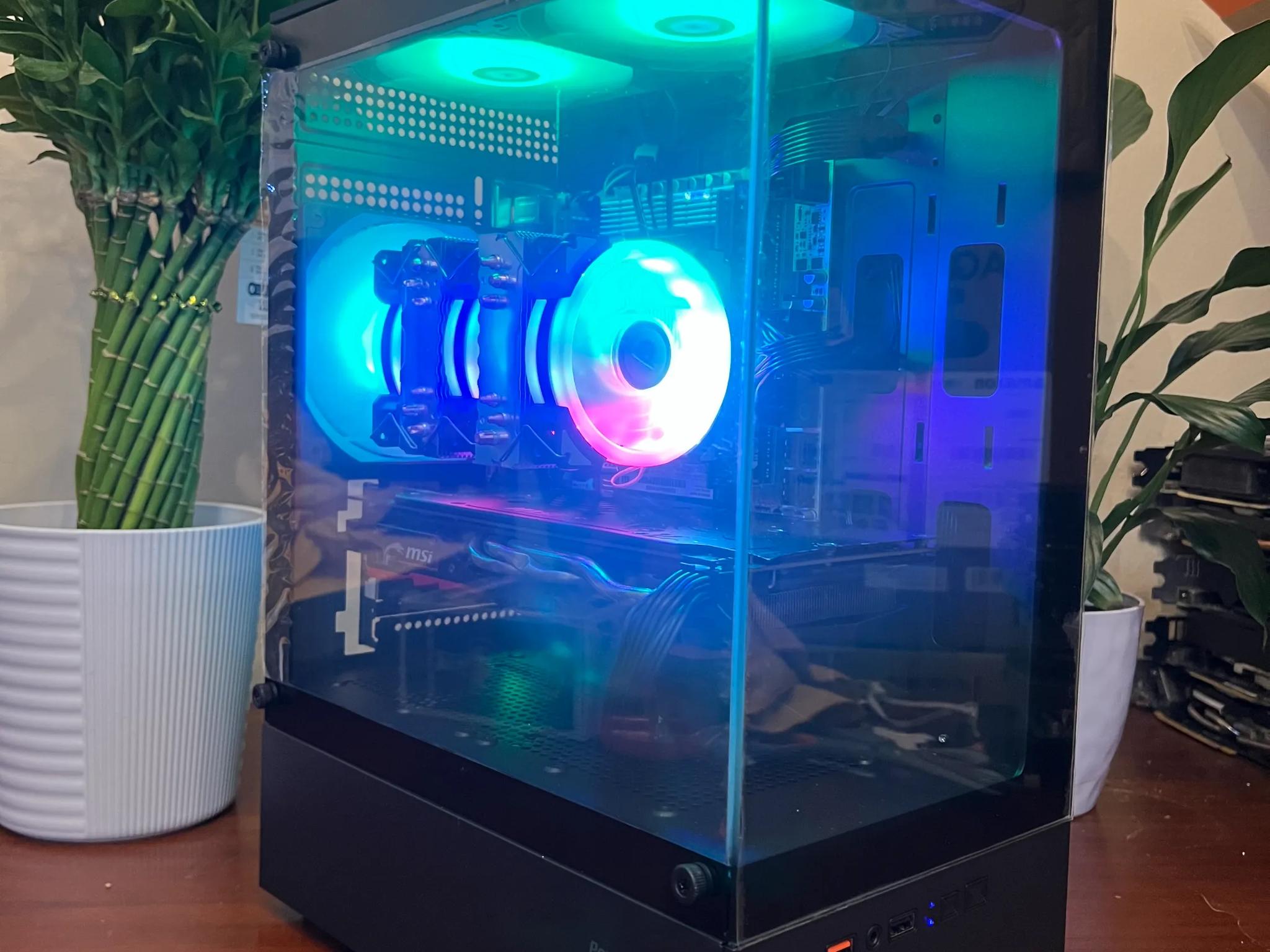 Intel 10 Core Gaming PC RX 580 1tb NVME SSD 32GB RAM WIFi WINDOWS 10 Pro