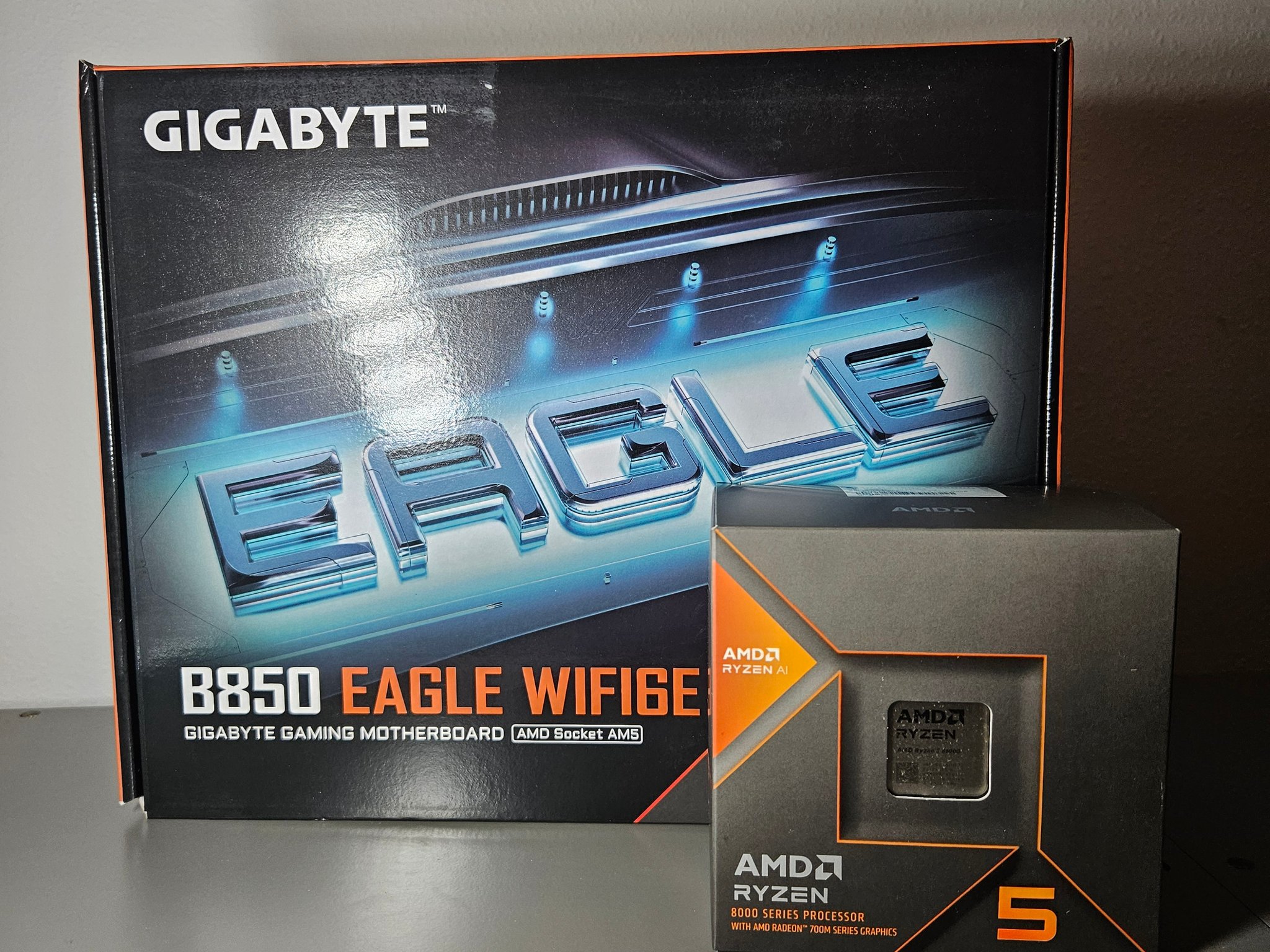 Ryzen 5 8600g And B850 Motherboard Combo