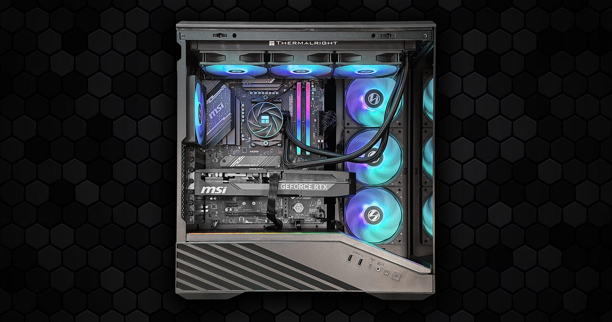 Core Ultra 7 265KF | RTX 5070 Ti 16GB | 32GB DDR5 (6000 MT/s) | 2TB SSD | 850W Gold PSU | AI Vector