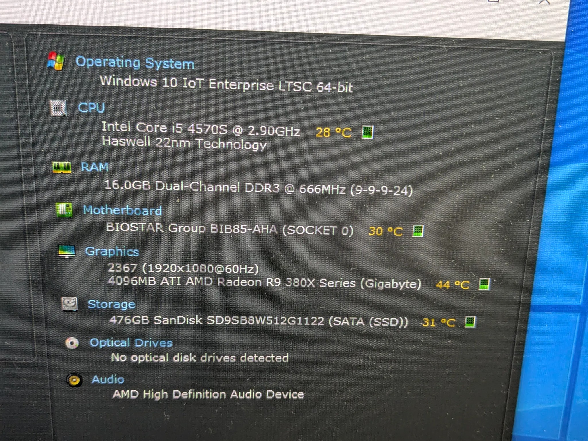 90 FPS Fortnite | Scratch and Dent | i5-4570S , 16GB RAM, 480GB SSD, R9 380X 4GB, RGB, Wifi
