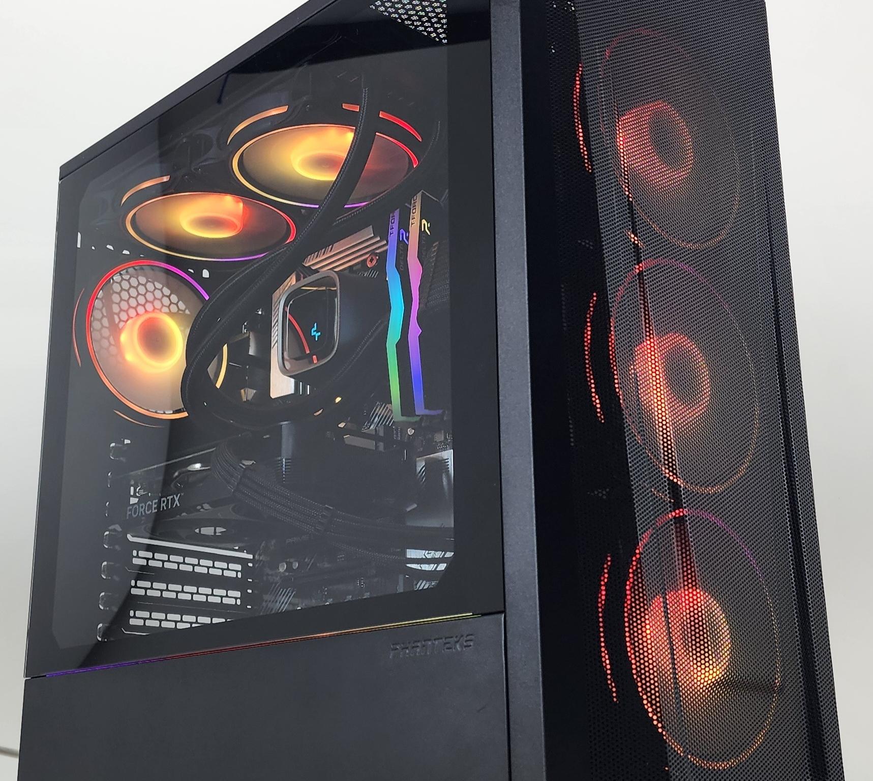 Gaming PC Ryzen 7 5800X 32GB RAM 1TB SSD RTX 4060 8GB Windows 11 Computer