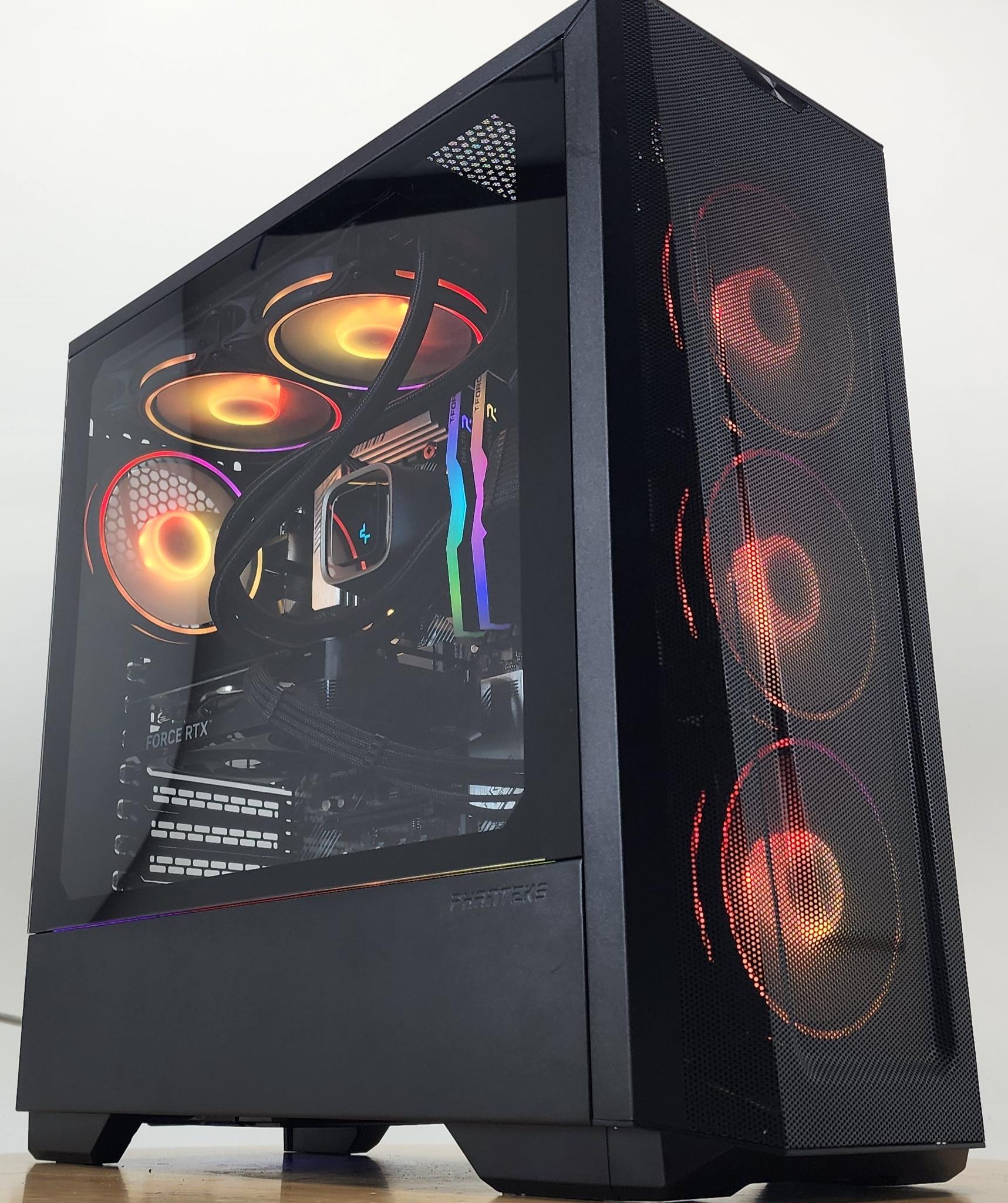 Gaming PC Ryzen 7 5800X 32GB RAM 1TB SSD RTX 4060 8GB Windows 11 Computer