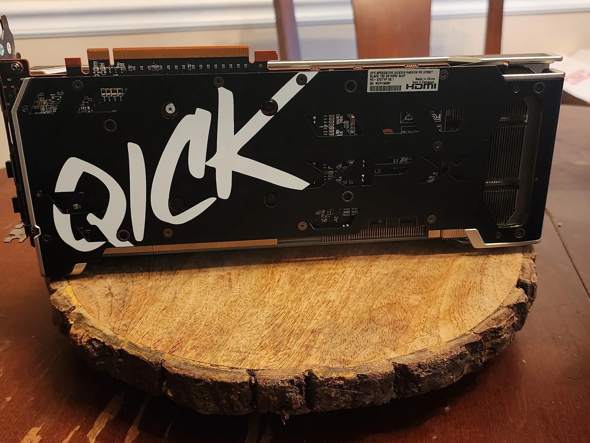 XFX SPEEDSTER QICK 319 AMD Radeon™ RX 6700 XT CORE Gaming Graphics Card with 12GB GDDR6