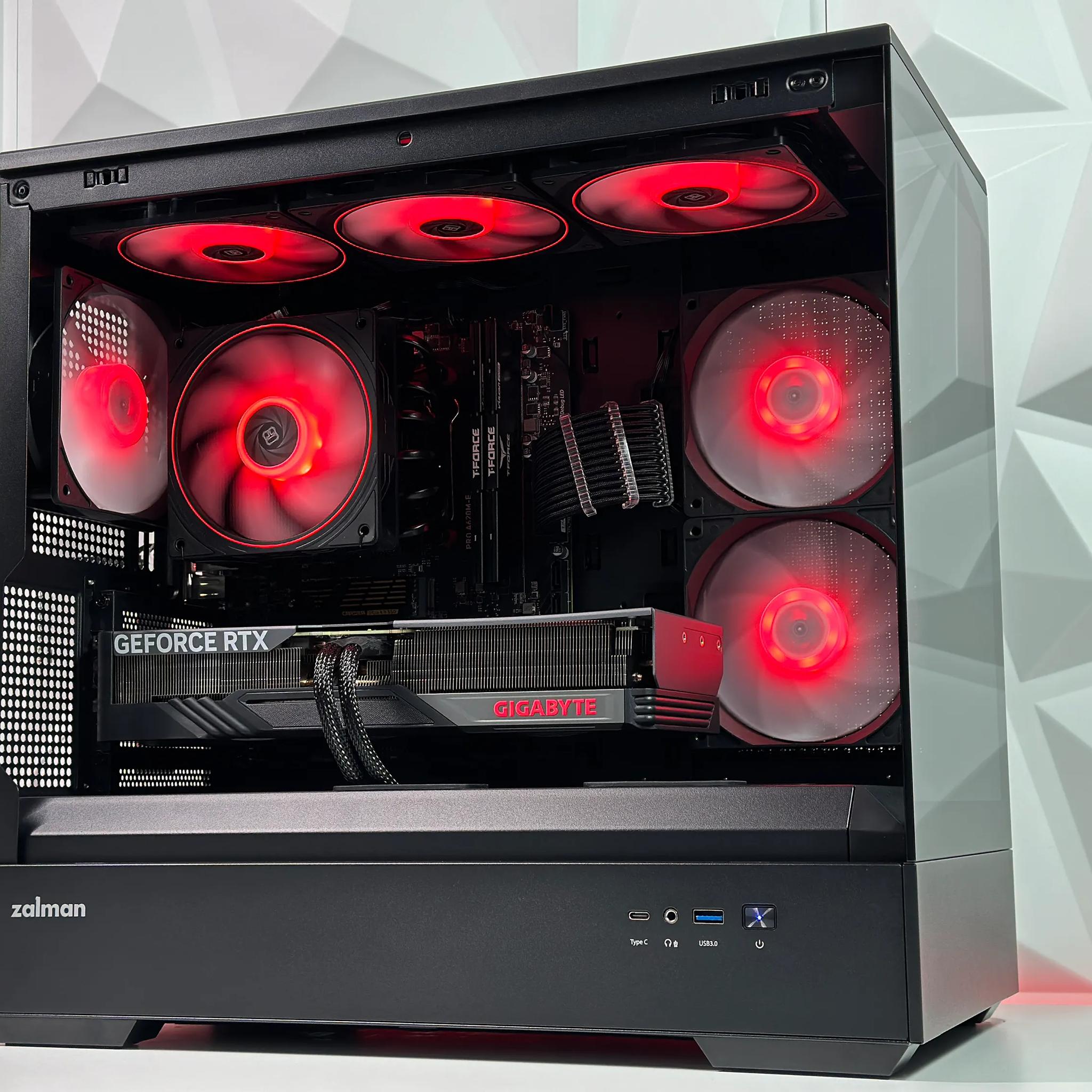 🌌🌑Dark Nebula Gaming PC🔭Nvidia RTX 4070 12GB🔭Ryzen 5 7500F🔭32GB DDR5🔭1TB NVME GEN4