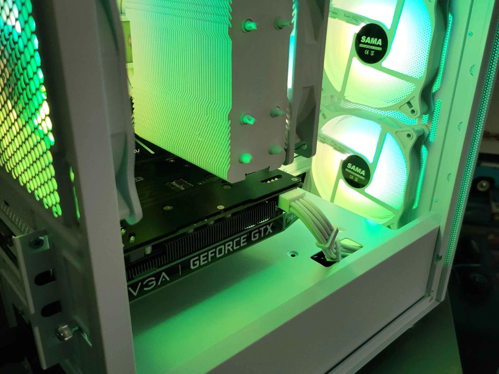 White Beauty! Workstation & Gaming PC | Ryzen 7 | 32GB RAM | 1TB | GTX 1660 Ti | Wi-Fi | Bluetooth