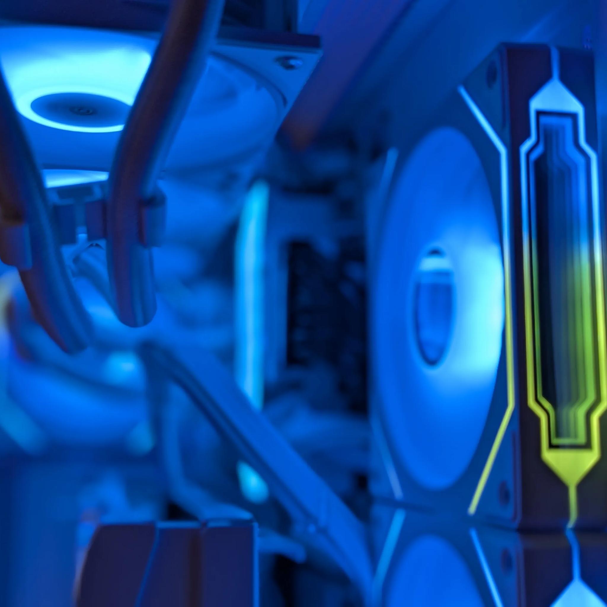 🐺 Wulfric | 5080 | 9800X3D | Whiteout Gaming Beast | 32GB DDR5 | 2TB +1 TB NVMe