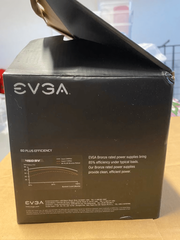 EVGA 450W Bronze Power Supply