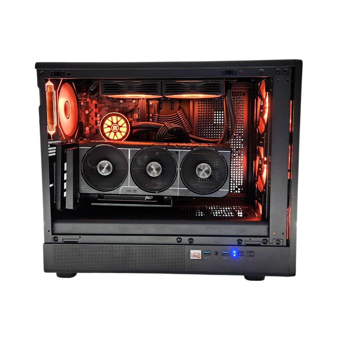 🚨BLACK FRIDAY🚨: RTX 5060 TI | Ryzen 5800XT | 32GB RAM | 1TB SSD | 6 Fans | RGB Wood Gaming PC